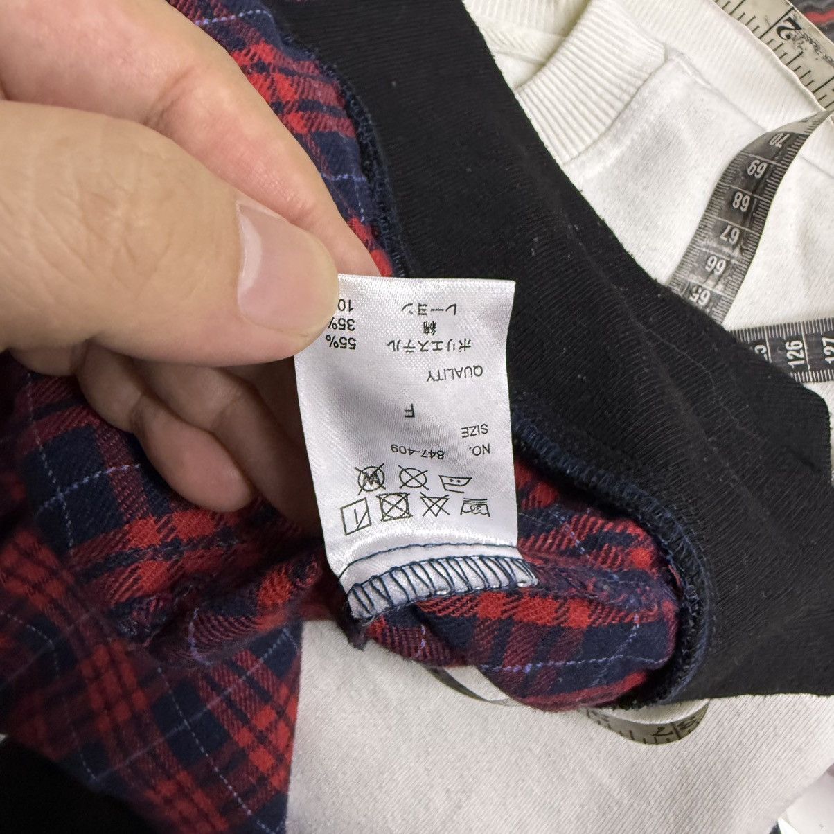 Japanese Brand Raf Simons Riot Riot Riot Style KMK Plaid Bomber Jacket Size US L / EU 52-54 / 3 - 10 Thumbnail
