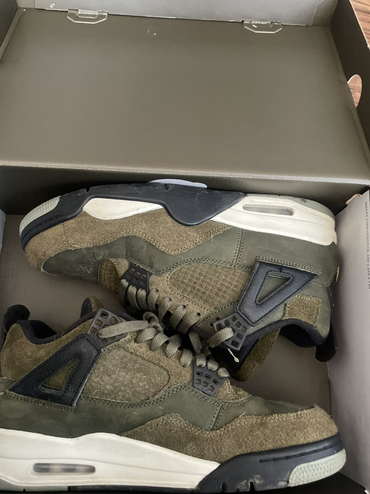 Jordan Brand Jordan 4 olive size 9 Size US 9 / EU 42 - 2 Thumbnail