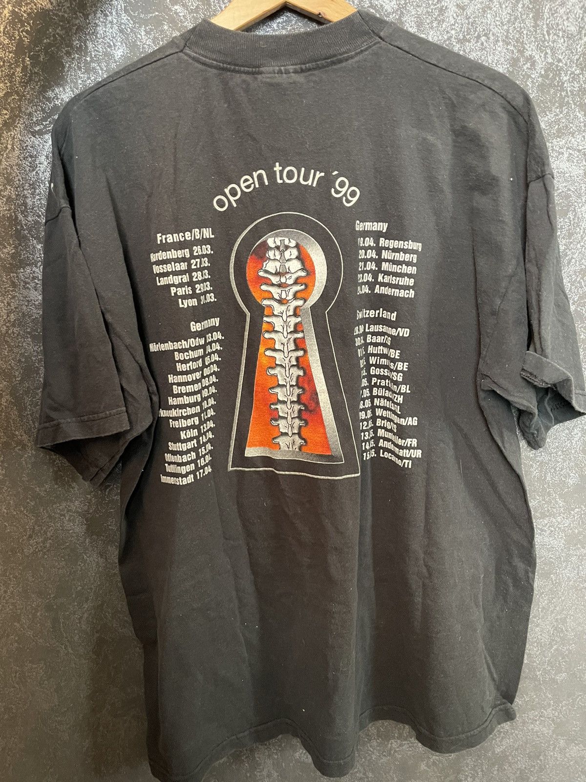 Band Tees Vintage Gotthard open tour 1999 T-shirt Size US XL / EU 56 / 4 - 2 Thumbnail