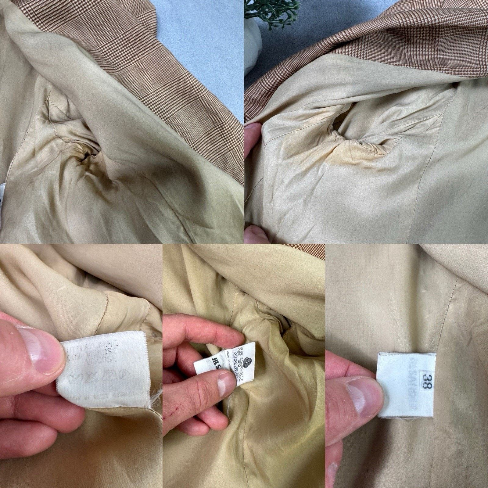 Jil Sander Vintage Jil Sander Women Blazer Wool Size 38 Size XS / US 0-2 / IT 36-38 - 22 Thumbnail