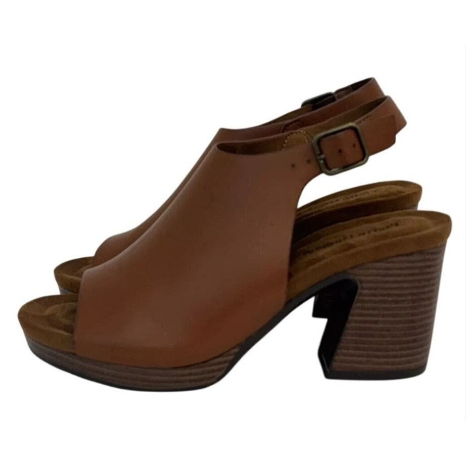 Other PIERRE DUMAS / Morgen-7 / Brown / Leather / Open-Toe / Platf Size US 9 / IT 39 - 2 Thumbnail