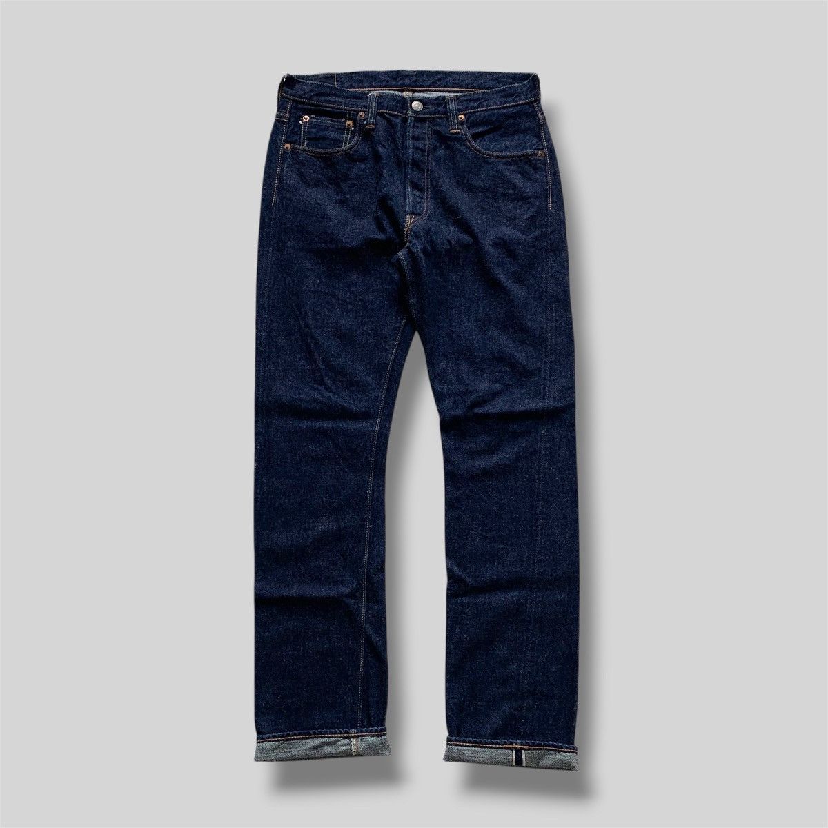 Full Count & Co. FULL COUNT & CO SLIM DENIM SELVEDGE Size US 32 / EU 48 - 1 Thumbnail