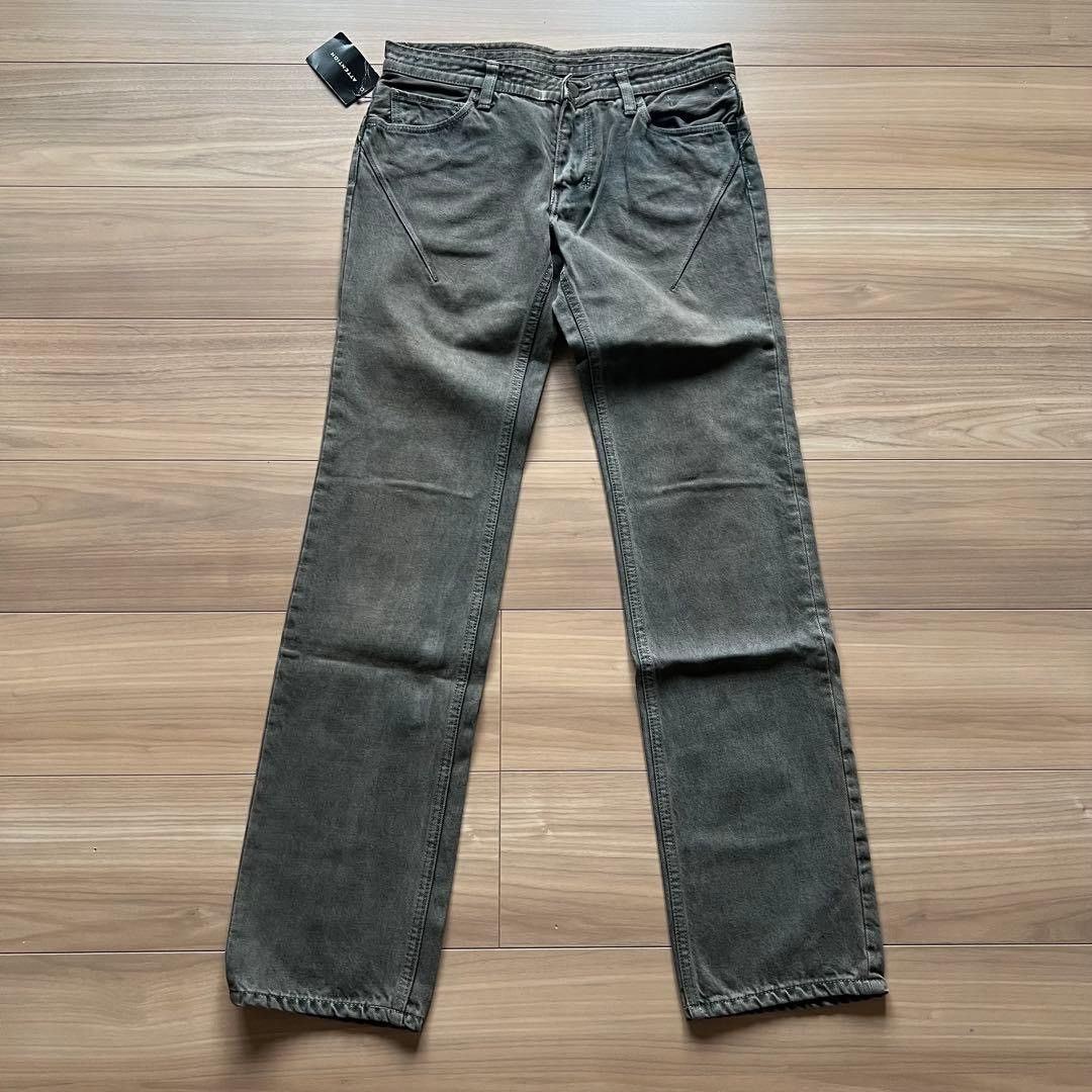 Number (N)ine New Unworn Number (N)ine SS08 Mud Pain Denim Size US 30 / EU 46 - 1 Thumbnail