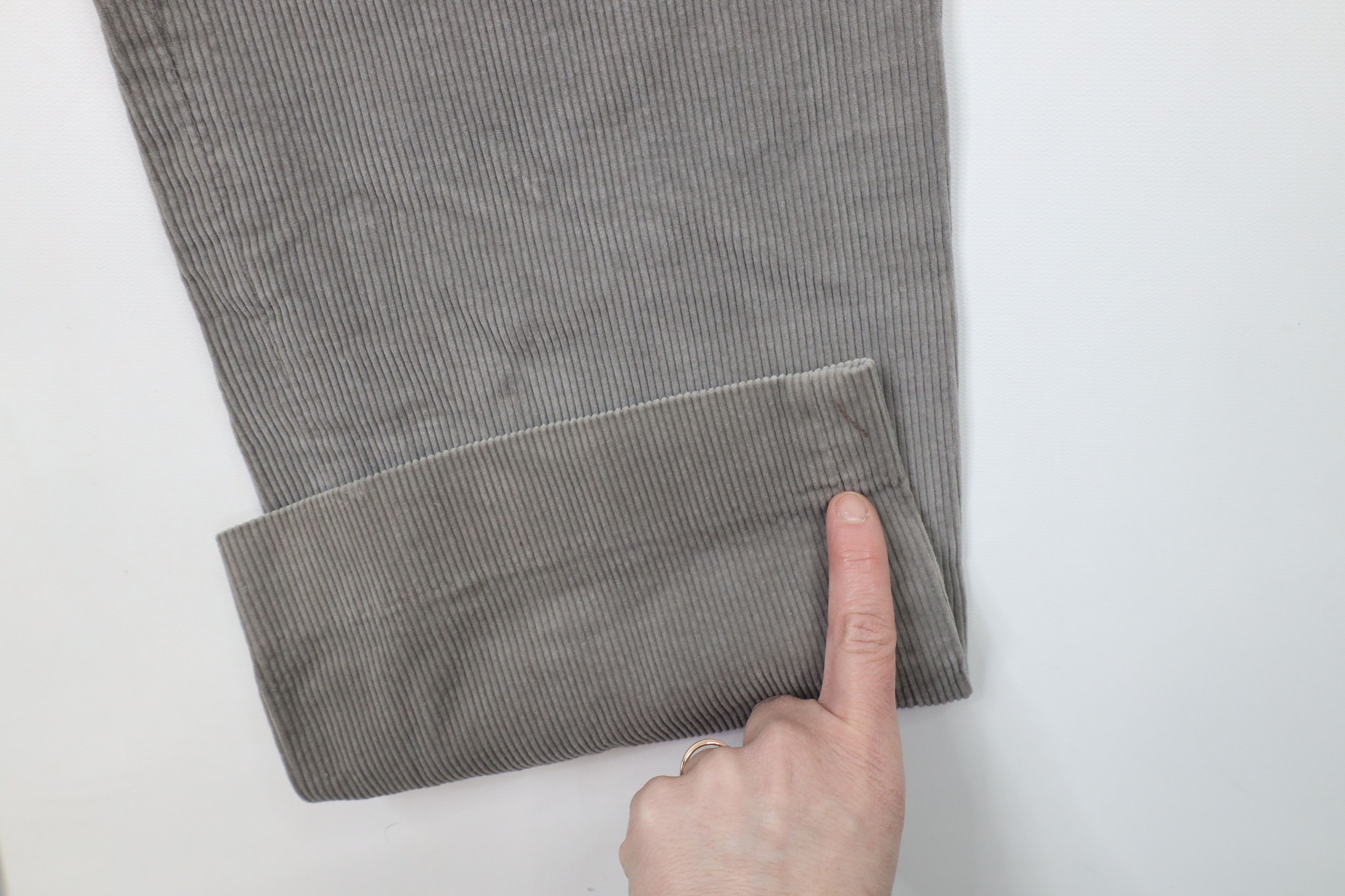Vintage Vintage 70s Streetwear Wide Leg Corduroy Chino Pants USA Size US 32 / EU 48 - 9 Thumbnail