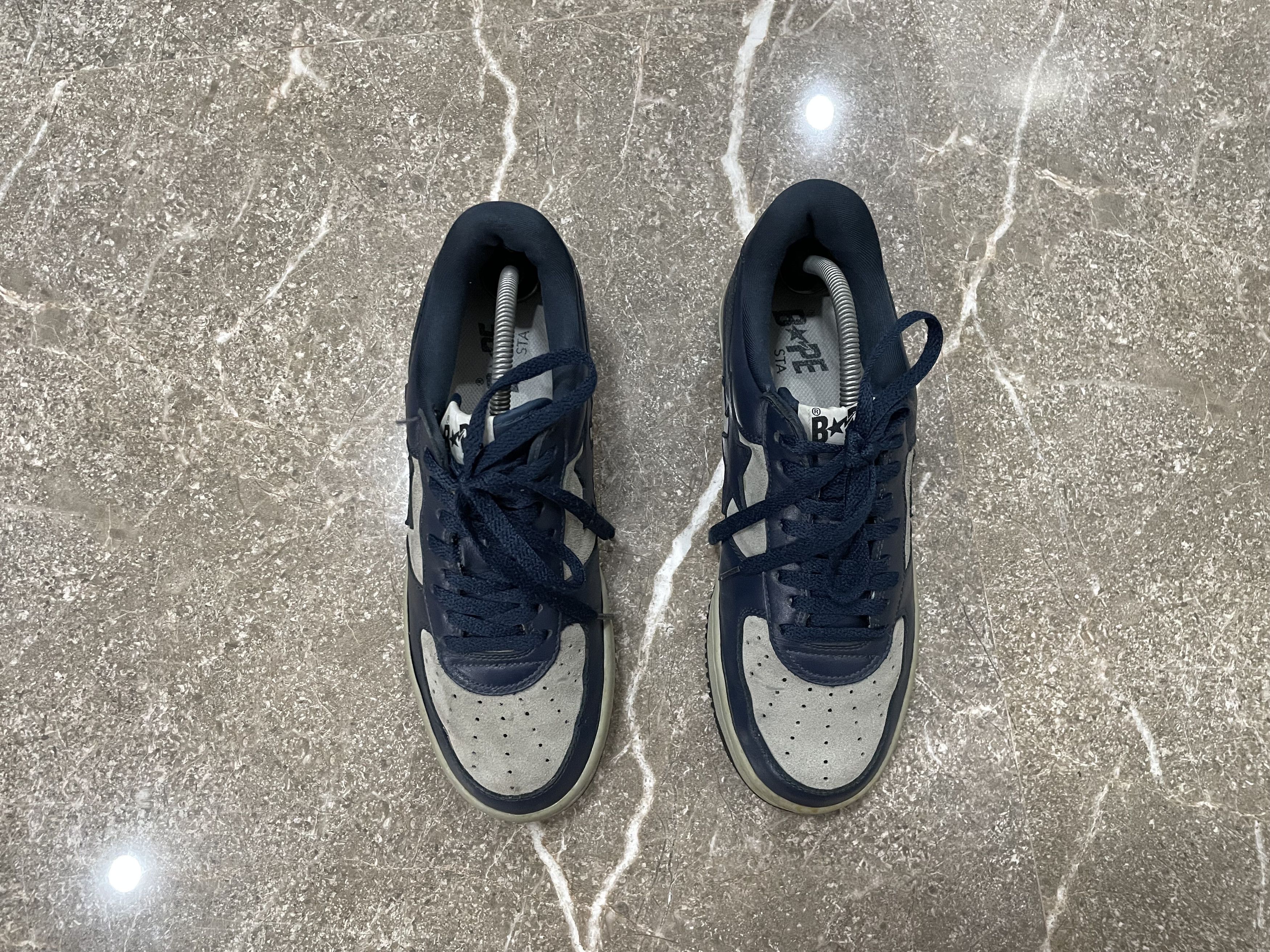 Bape Bapesta FS-001 Low 'Dark Blue Grey' Size US 9.5 / EU 42-43 - 8 Thumbnail