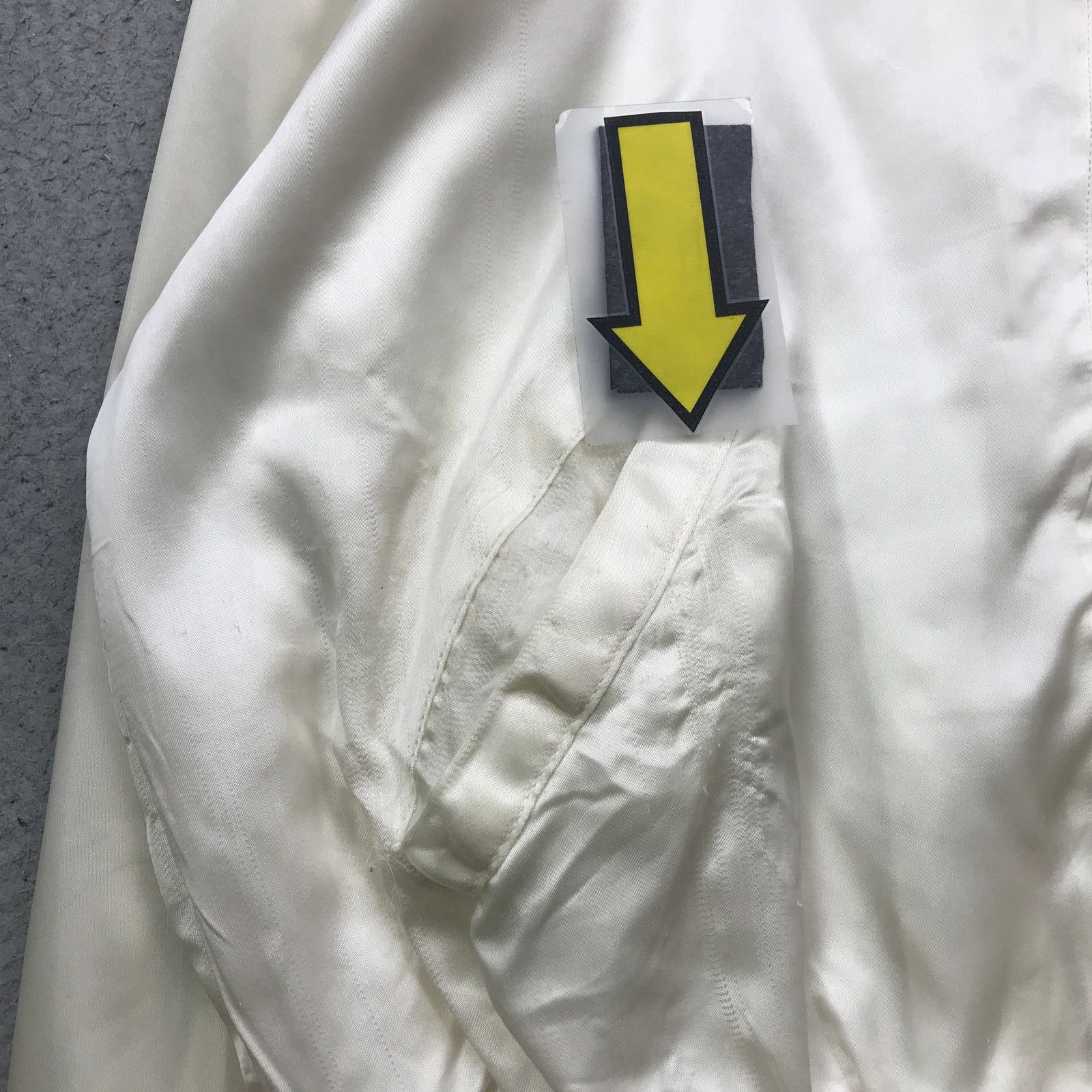Holloway Vintage 80s Holloway Cham Club Bomber Jacket Mens L White Size US L / EU 52-54 / 3 - 7 Thumbnail