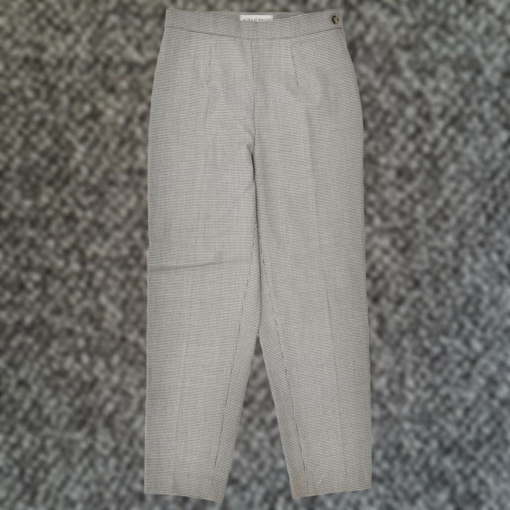 Albam VINTAGE ALBA FORNARI Womens Trousers Medium Grey W28 L27 IT 42 Size 32" / US 10 / IT 46 - 1 Thumbnail