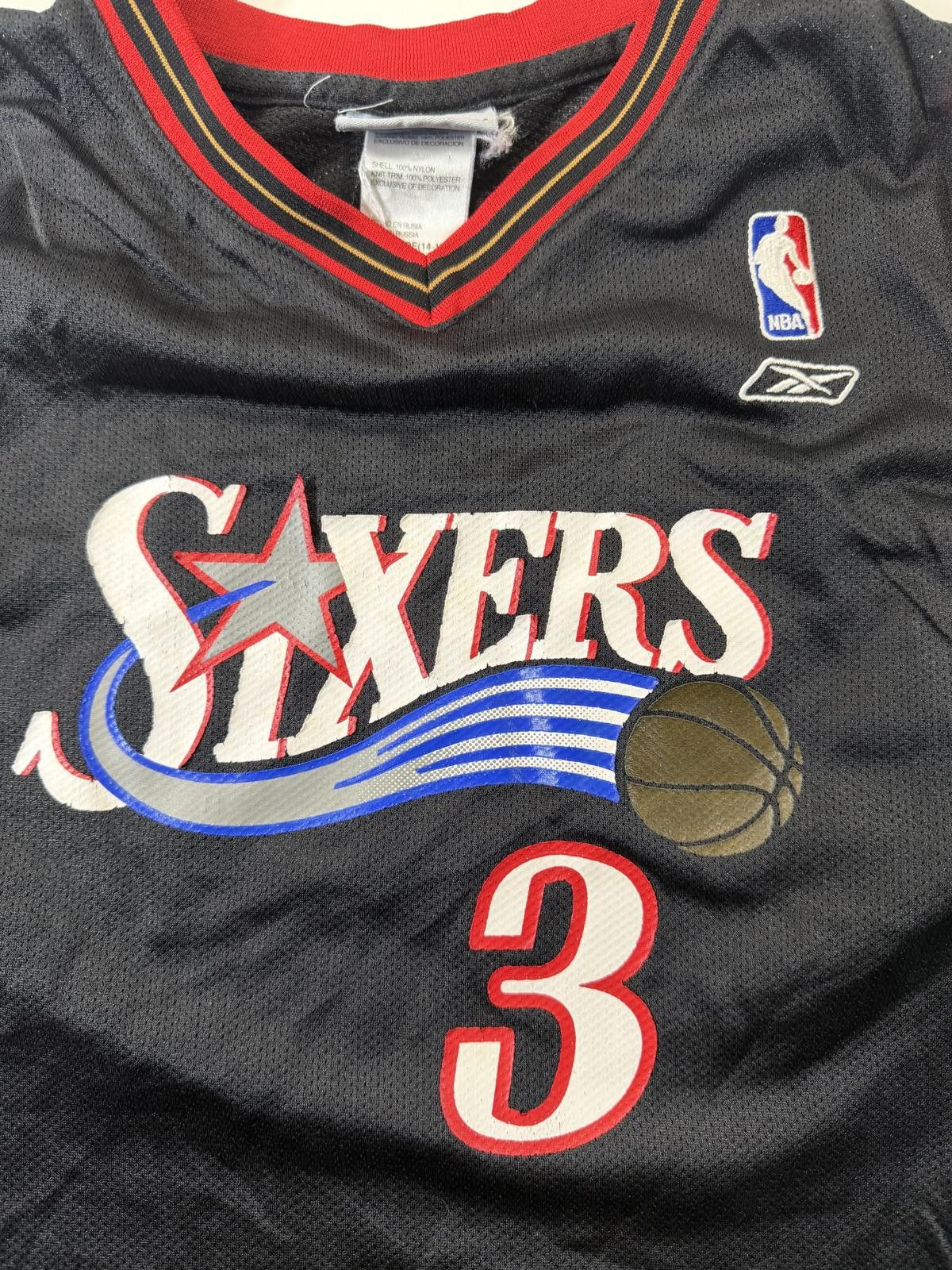 Reebok Reebok NBA Philadelphia 76ers Allen Iverson #3 Jersey Size ONE SIZE - 2 Thumbnail