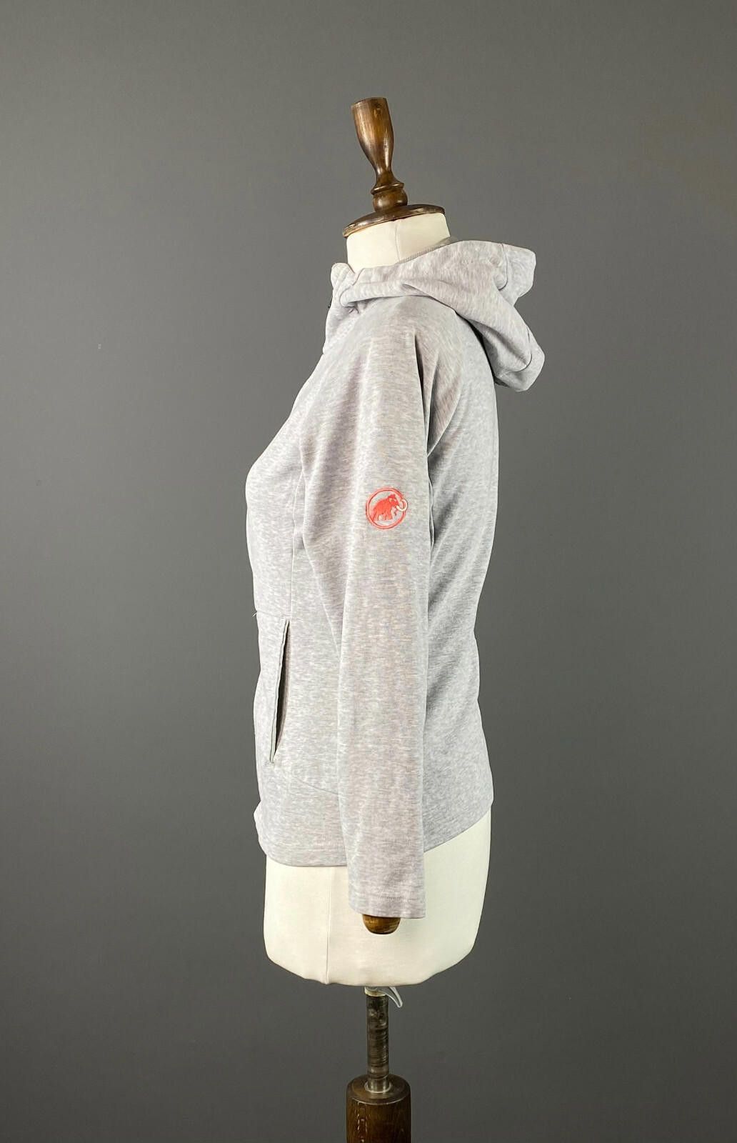 Mammut Ladies Mammut Gray Full Zip Hooded Activewear Sweater Size M / US 6-8 / IT 42-44 - 5 Thumbnail