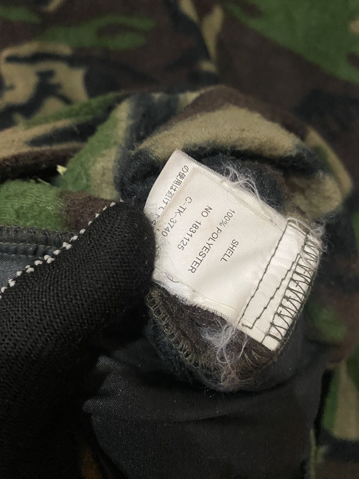 Penfield Vintage Penfield Camo Fleece Hooded Pullover Jacket Size US M / EU 48-50 / 2 - 9 Thumbnail