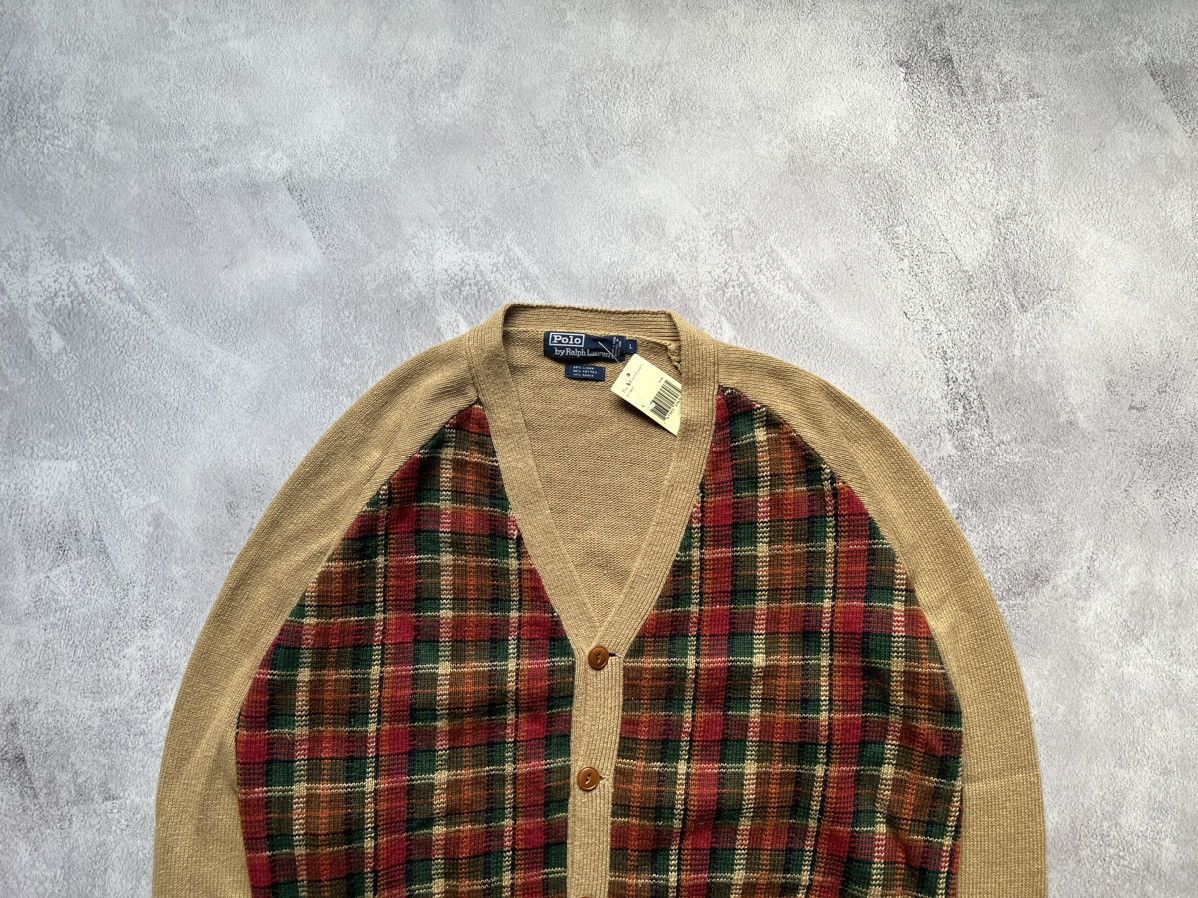Polo Ralph Lauren × Vintage Vintage Polo Ralph Lauren Knit Cardigan Aztec Country Linen Size US L / EU 52-54 / 3 - 2 Thumbnail