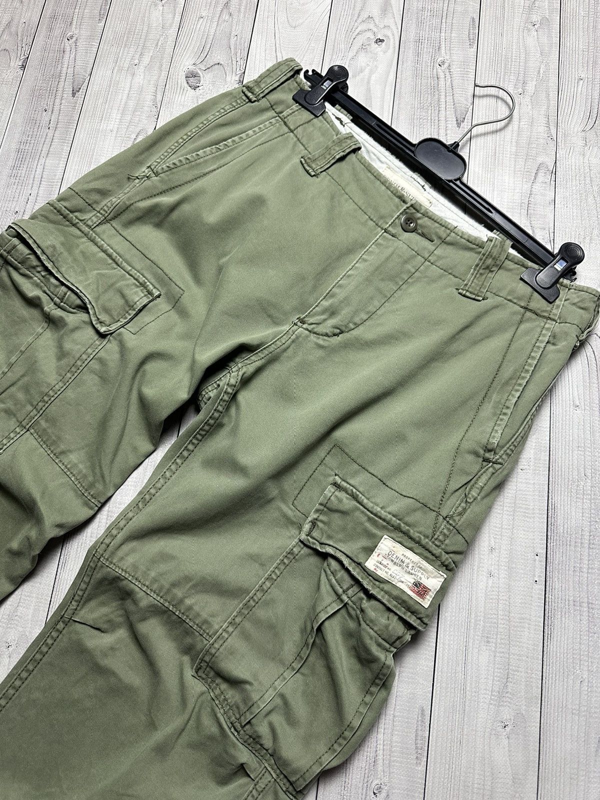 Vintage Vintage Polo Ralph Lauren Pants Y2K aviator pocket size 30 Size US 30 / EU 46 - 3 Thumbnail
