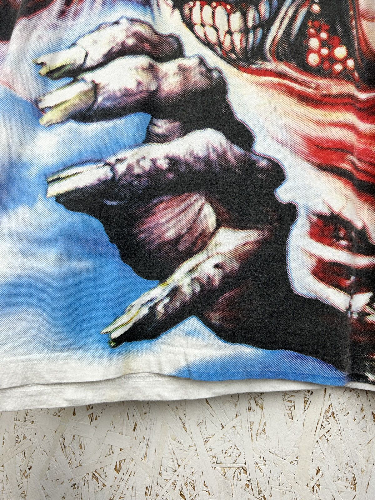Band Tees 90s Iron Maiden Virtual 1998 Rare AOP Metal T-Shirt XL Size US XL / EU 56 / 4 - 5 Thumbnail