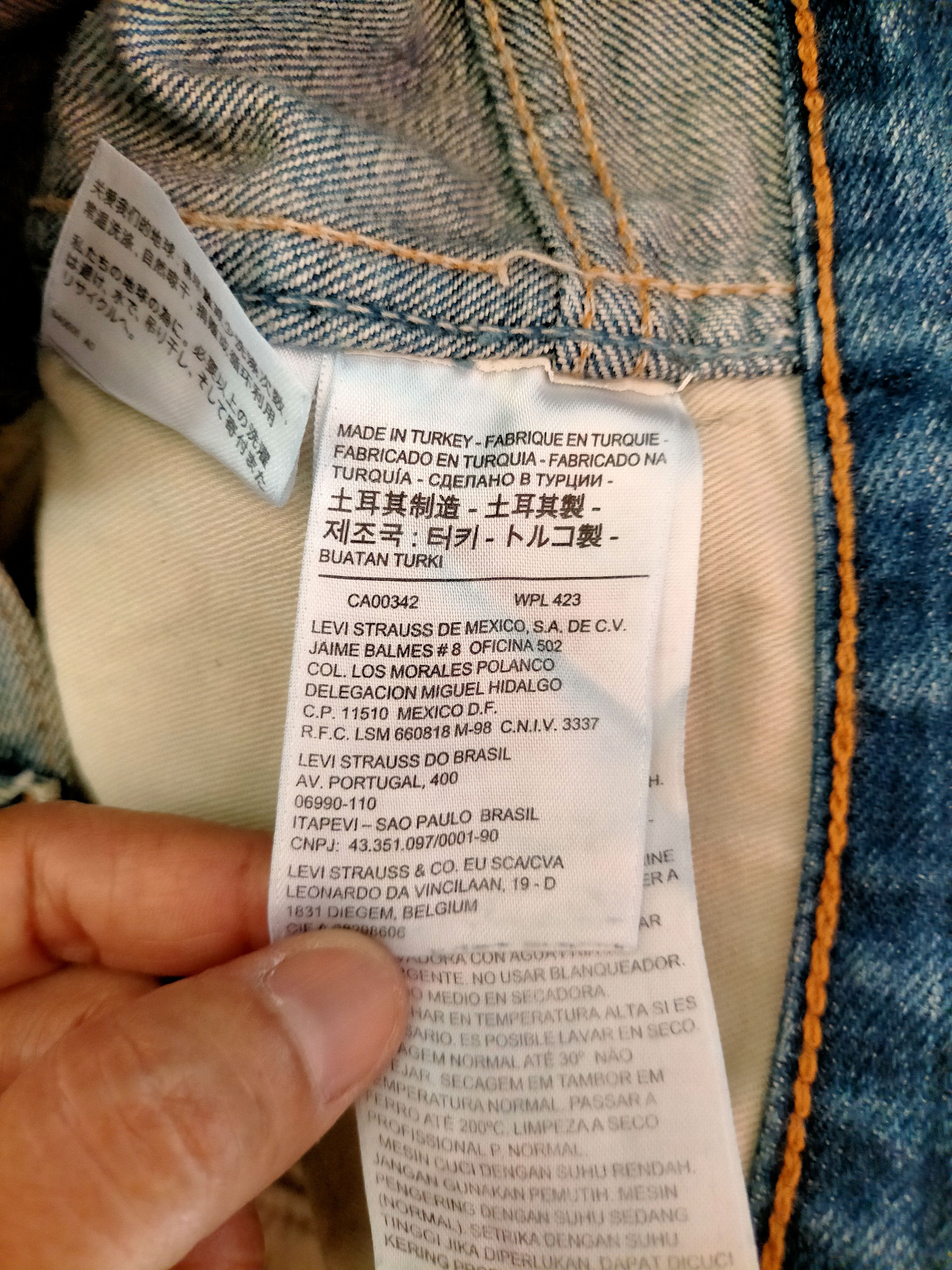 Levi's Vintage Clothing Vintage Levis 606 Big E Skinny Ramones Jeans Size US 32 / EU 48 - 16 Thumbnail