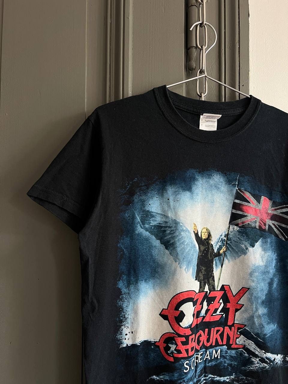 Band Tees × Gildan × Ozzy Osbourne Ozzy Osbourne 2009-2010 Scream World Tour Band Tee Gildan Size US S / EU 44-46 / 1 - 7 Thumbnail