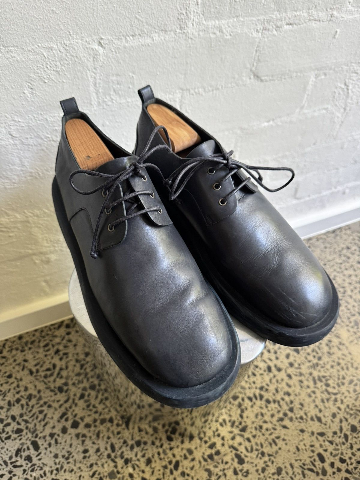 Marsell Marsell Gomme Derby | Navy Size US 10 / EU 43 - 3 Thumbnail