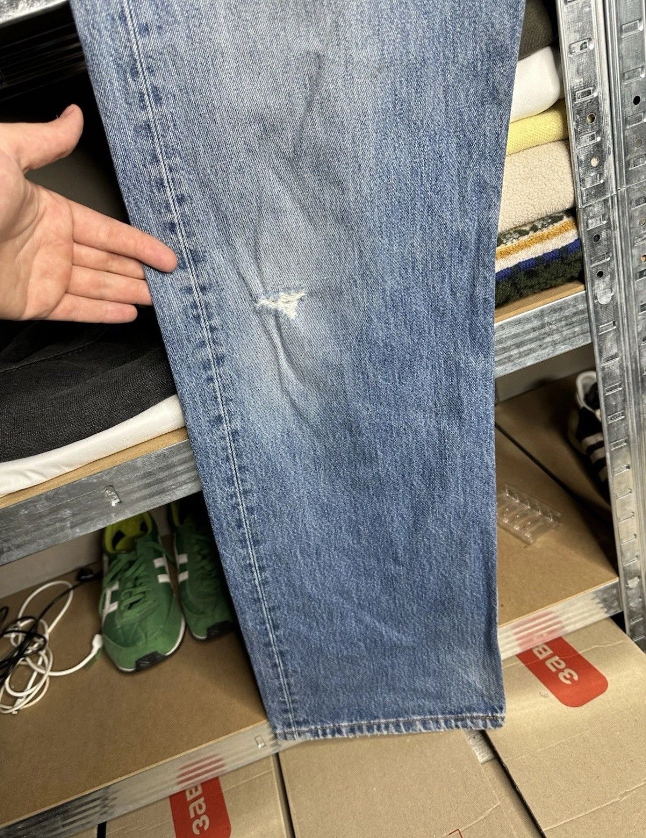 Levi's 36/34 Levi’s Rarest Vintage Y2K Punk Denim Jeans Pants Size US 36 / EU 52 - 6 Thumbnail