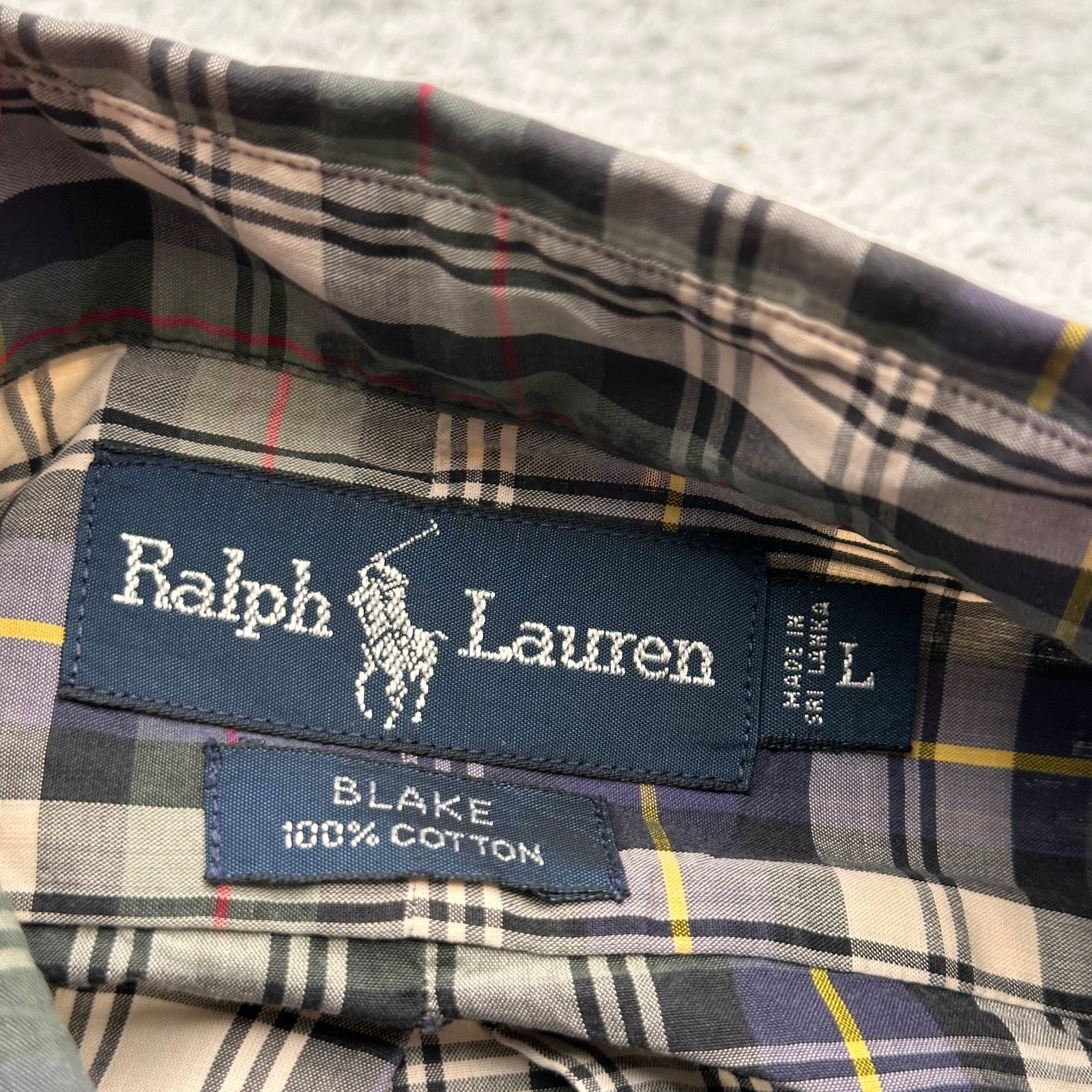 Polo Ralph Lauren Polo Ralph Lauren Blake Long Sleeve Button Down Shirt Mens L Size US L / EU 52-54 / 3 - 2 Thumbnail