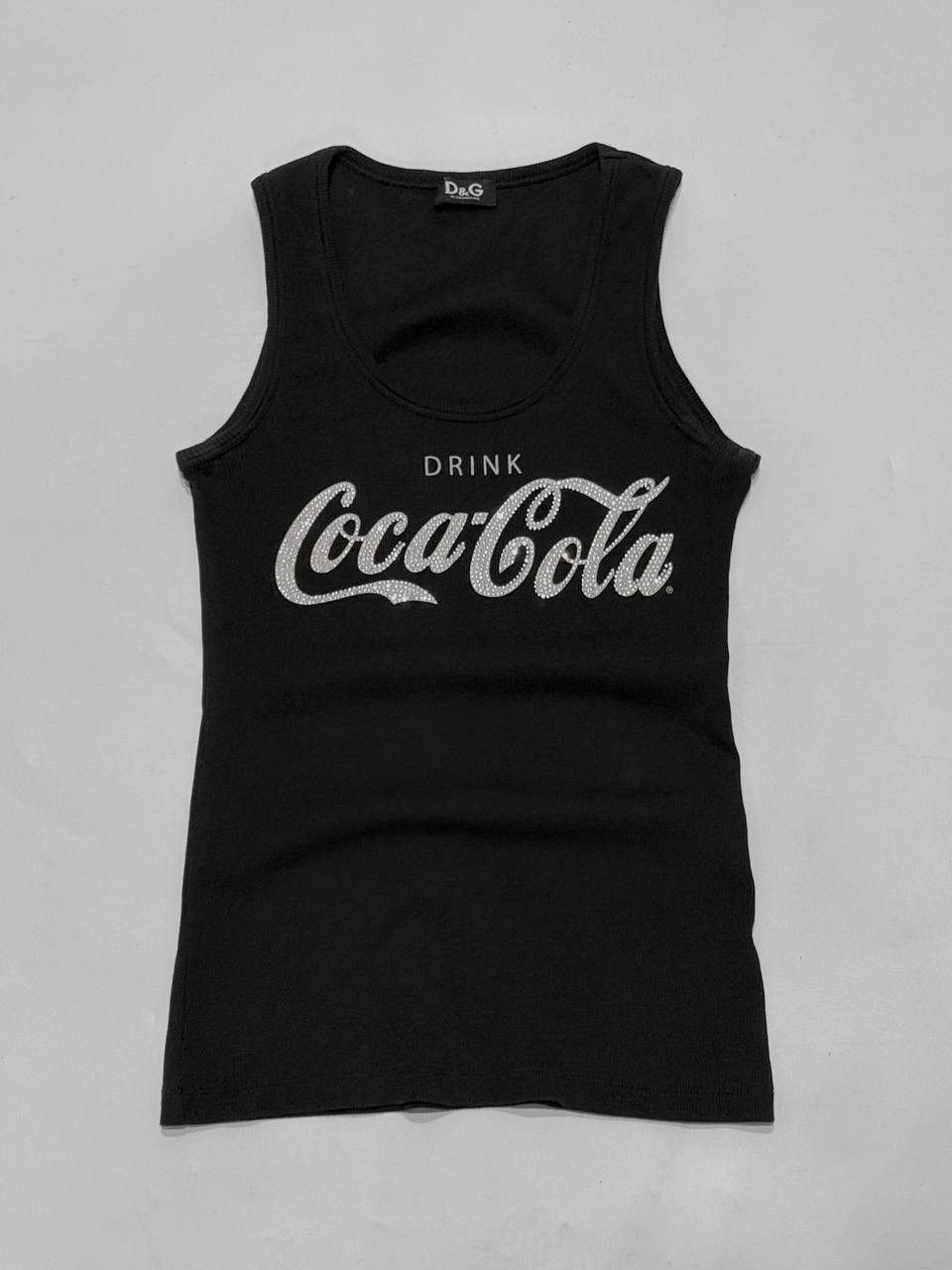 Dolce & Gabbana AW11 Dolce Gabbana “Drink Coca-Cola” Tanktop Size US S / EU 44-46 / 1 - 1 Thumbnail