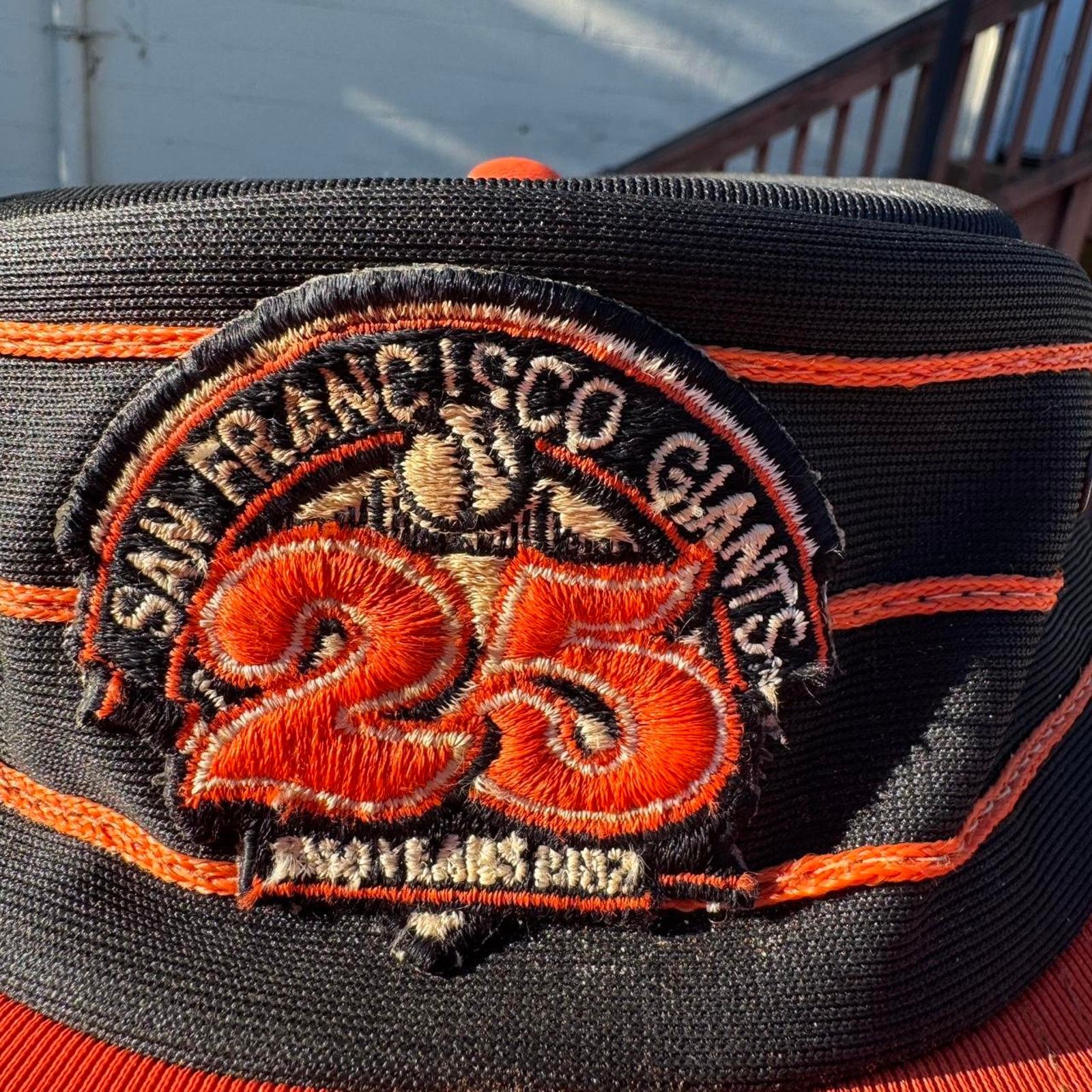 Sports Specialties Sports Specialties SF Giants 1987 Painter’s Cap Size ONE SIZE - 6 Thumbnail