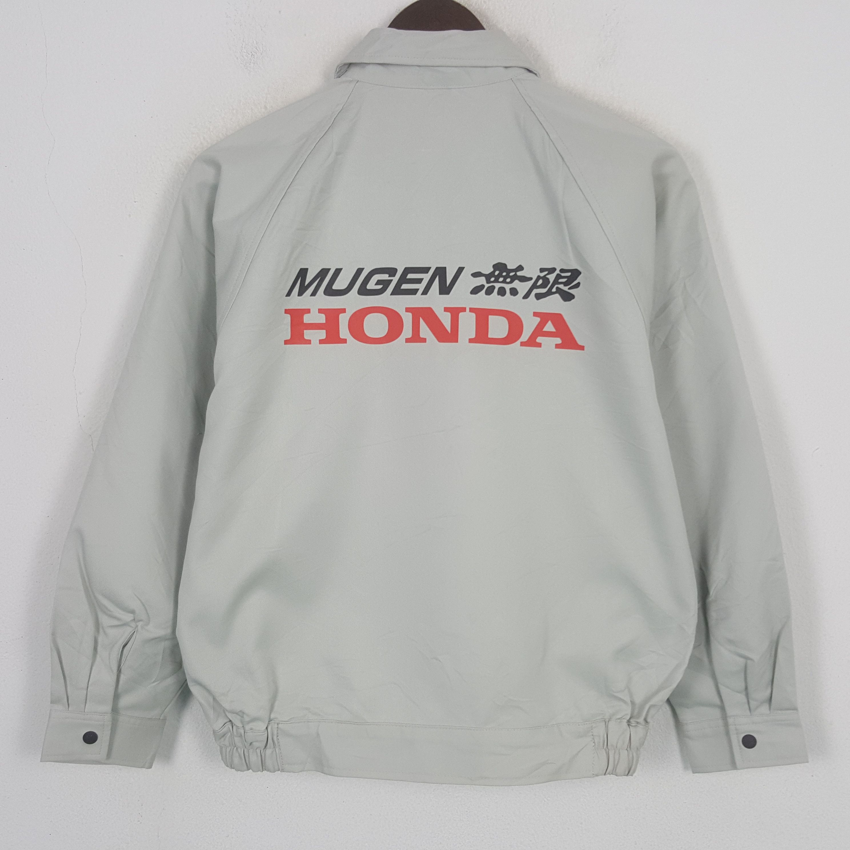 Japanese Brand Vintage Mugen Honda Racing Custom Uniform Worker Jacket Size US S / EU 44-46 / 1 - 1 Thumbnail