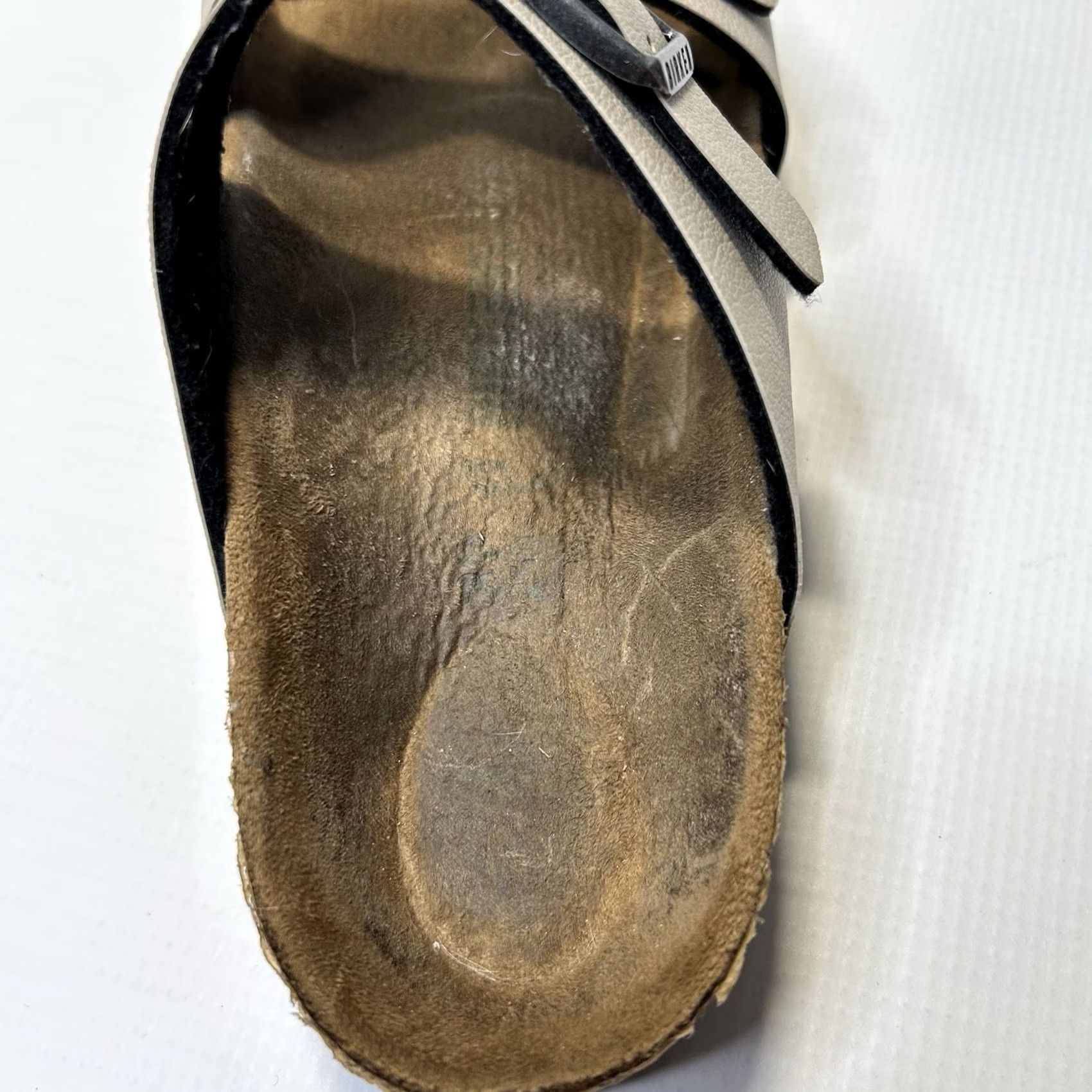 Birkenstock Birkenstock Sydney Sandals Women's Beige Tan Slip-On 7 38 Logo Arch Support Flat Heel Bohemian Retro Nature Outdoor Adjustable Straps Sandal Size US 7 / IT 37 - 5 Thumbnail