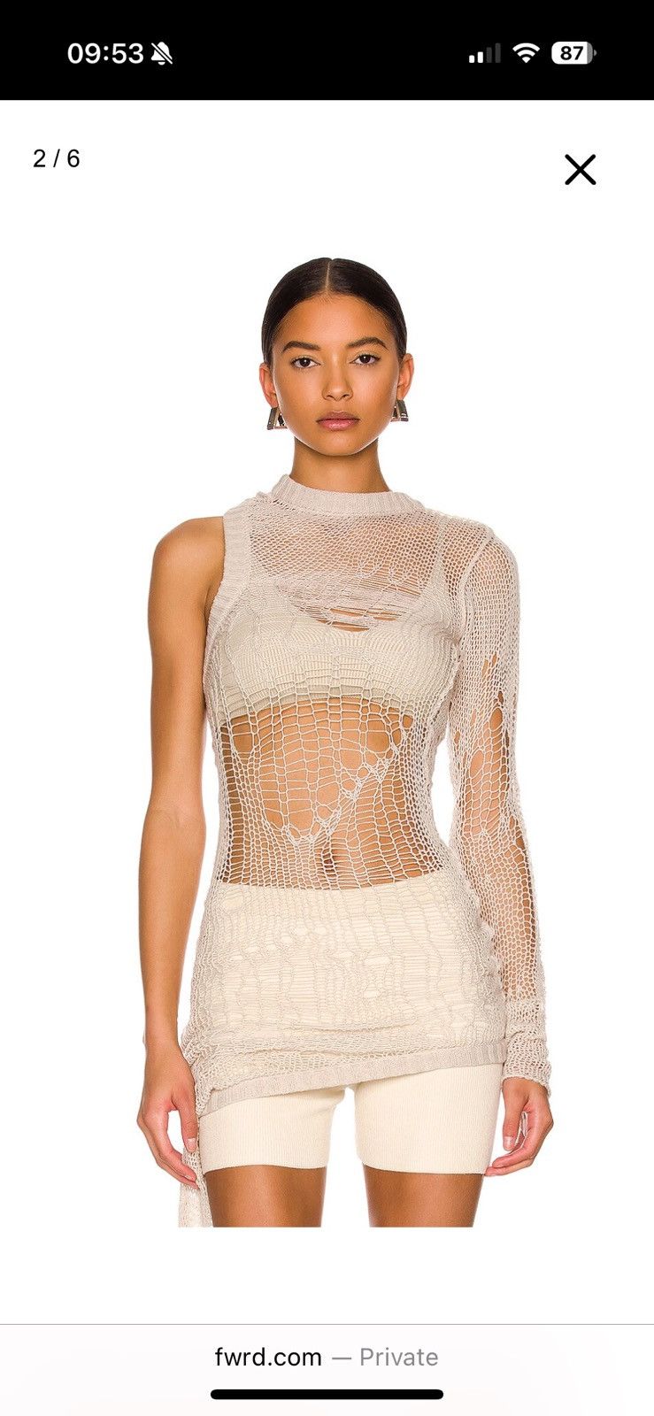 Rick Owens Knet Banana Net 21 Natural Size US L / EU 52-54 / 3 - 1 Thumbnail