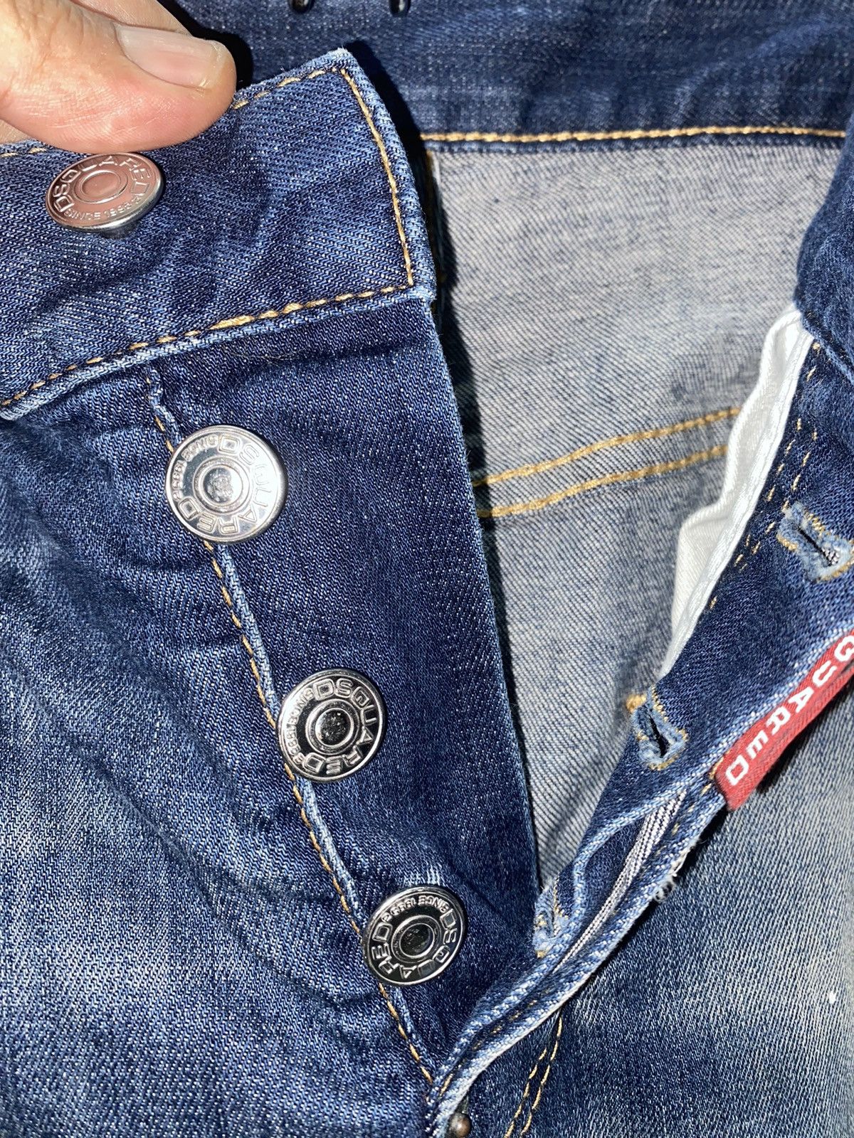 Dsquared2 DSQUARED2 Distressed Jeans Size US 32 / EU 48 - 22 Thumbnail
