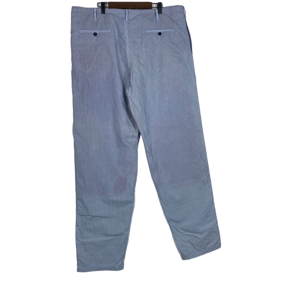 Yohji Yamamoto Vintage Yohji Yamamoto Pour Homme Striped Drawstring Pants Size US 30 / EU 46 - 5 Thumbnail