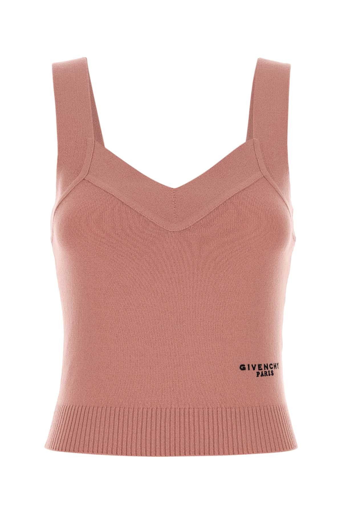 Givenchy Pink Wool Blend Tank Top Size M / US 6-8 / IT 42-44 - 1 Thumbnail
