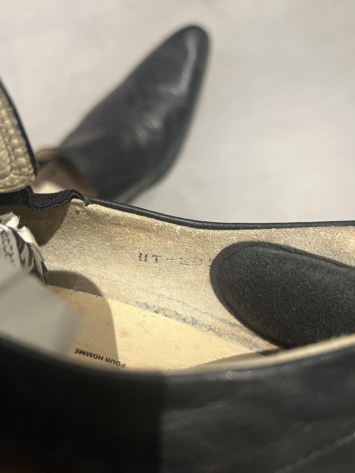 Yohji Yamamoto AW06 Yohji Yamamoto X Hiromu Takahara Leather Point Toe Shoe Size US 8 / EU 41 - 9 Thumbnail