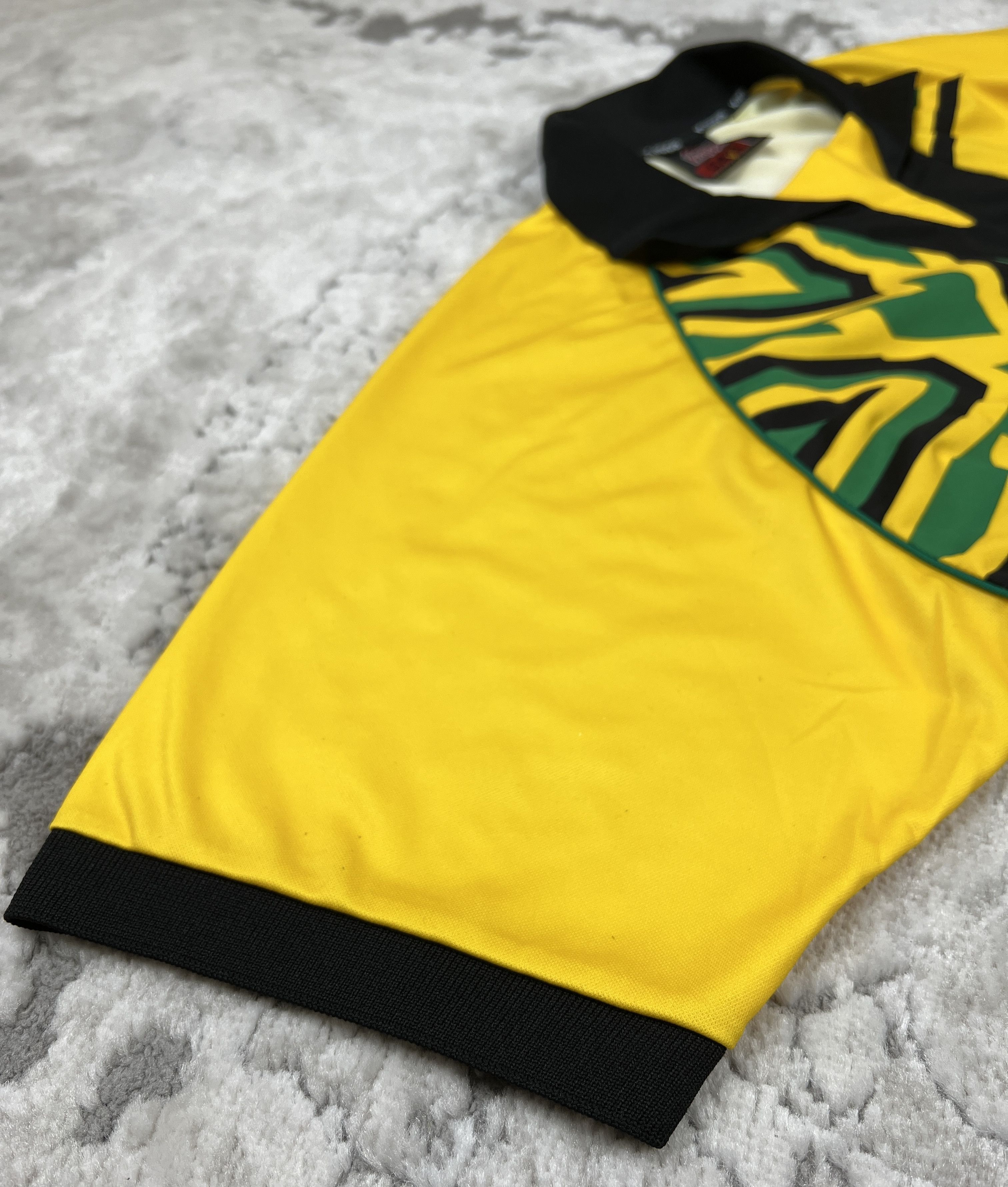 Kappa Vintage Jamaica Kappa Home Jersey 1998 World Cup "Hall 22" Size US L / EU 52-54 / 3 - 2 Thumbnail