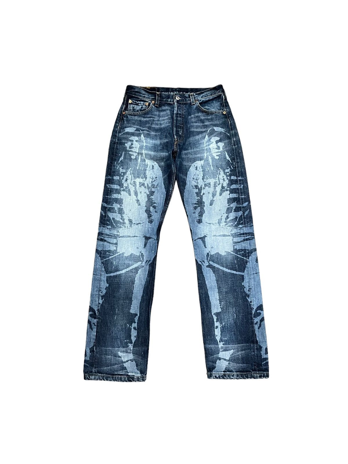 image of Levis x Levis Vintage Clothing Levi's 501 130Th Anniversary Limited Edition Yuma Jeans in Blue