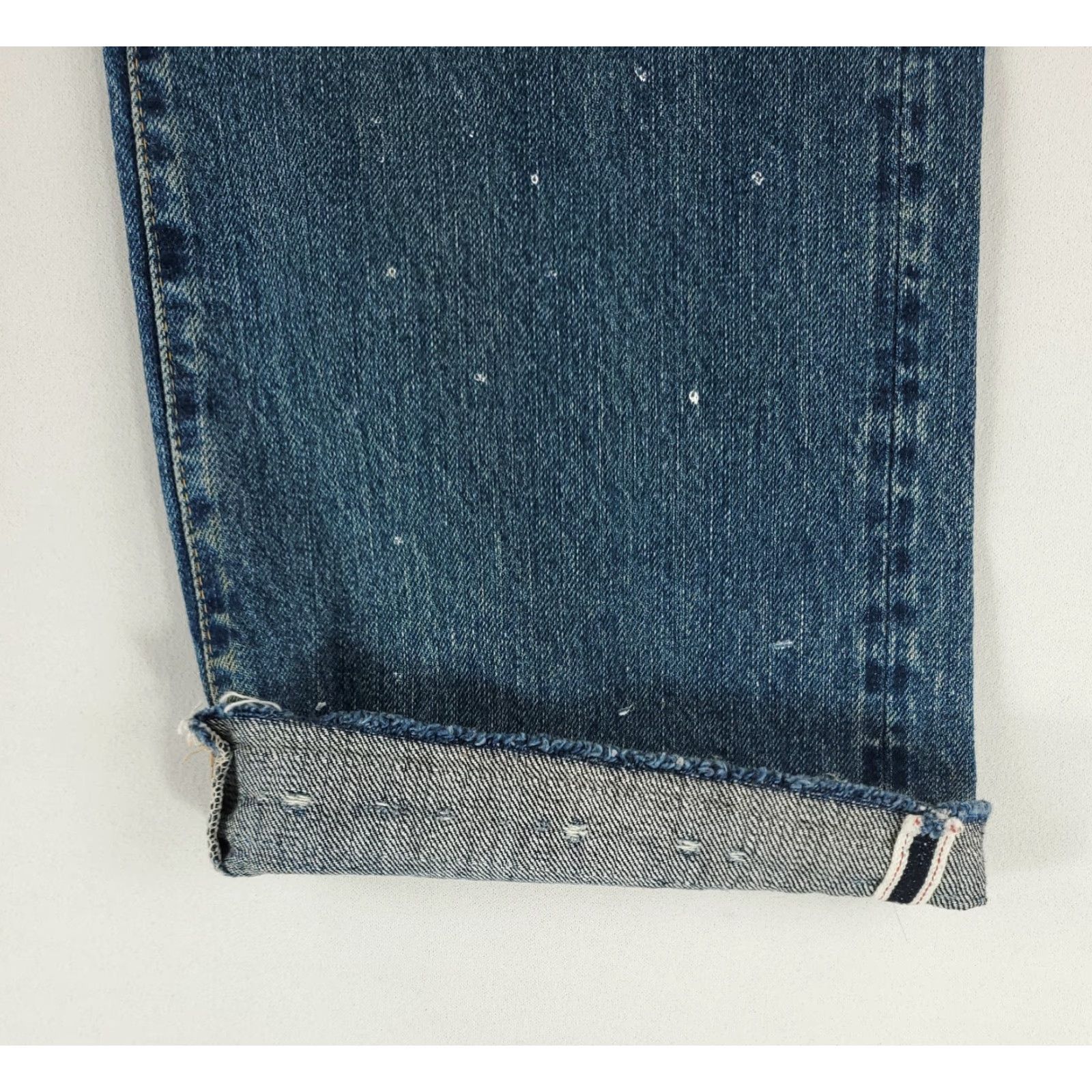 Levi's Levi's 505 Jeans LVC Archives 1967 Selvedge Distressed Mens 34 Inseam 29 Blue Straight Regular 34x29 NWT Size US 34 / EU 50 - 7 Thumbnail