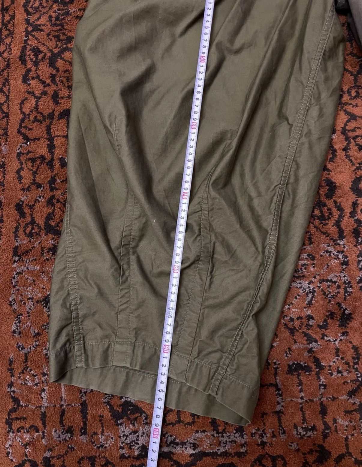 Needles Needles H.D. PANT BDU Military Green Work Pants Size US 33 - 2 Thumbnail