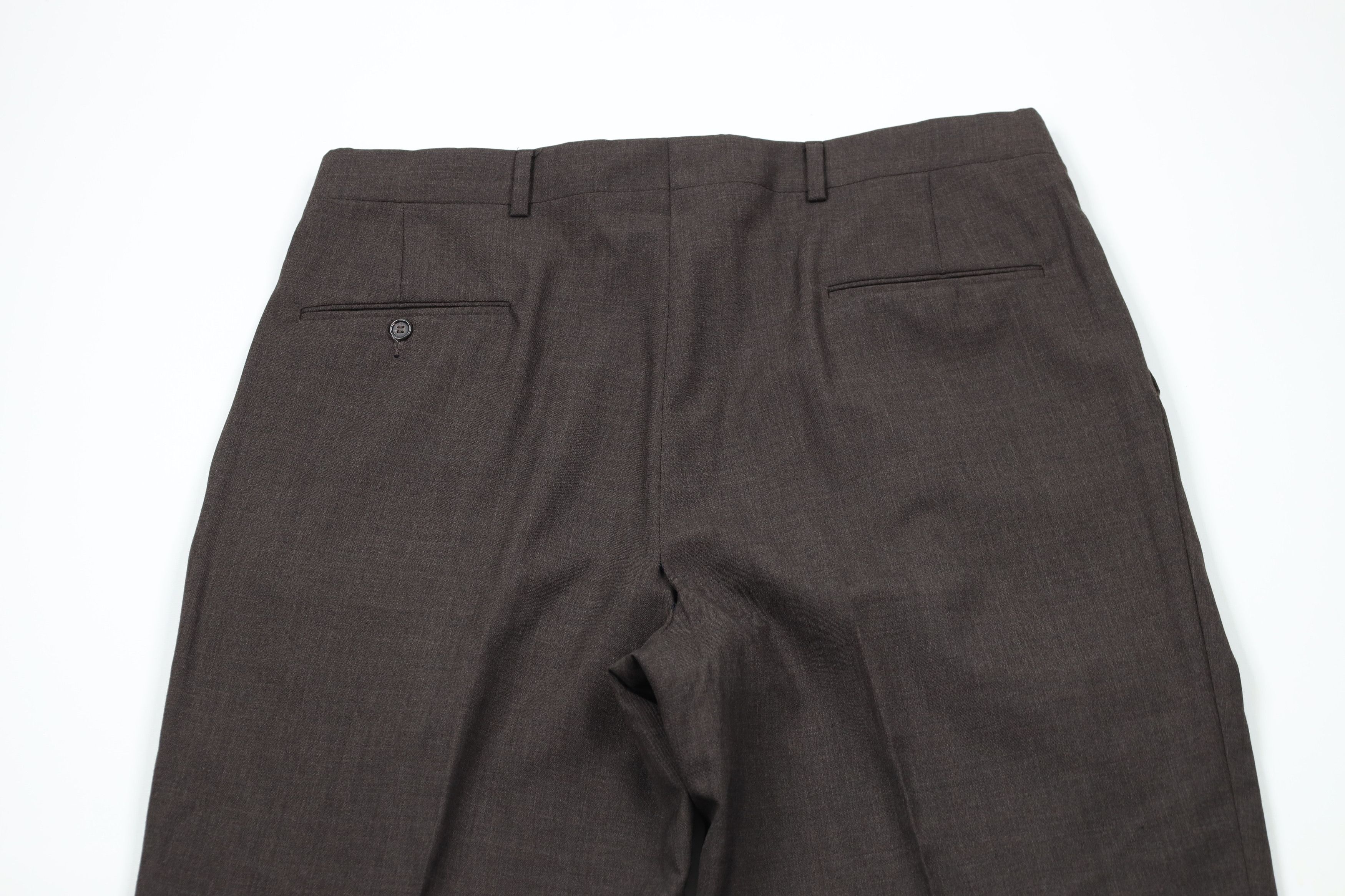 Vintage Vintage 90s Streetwear Cuffed Wide Leg Chino Pants Brown Size US 36 / EU 52 - 11 Thumbnail