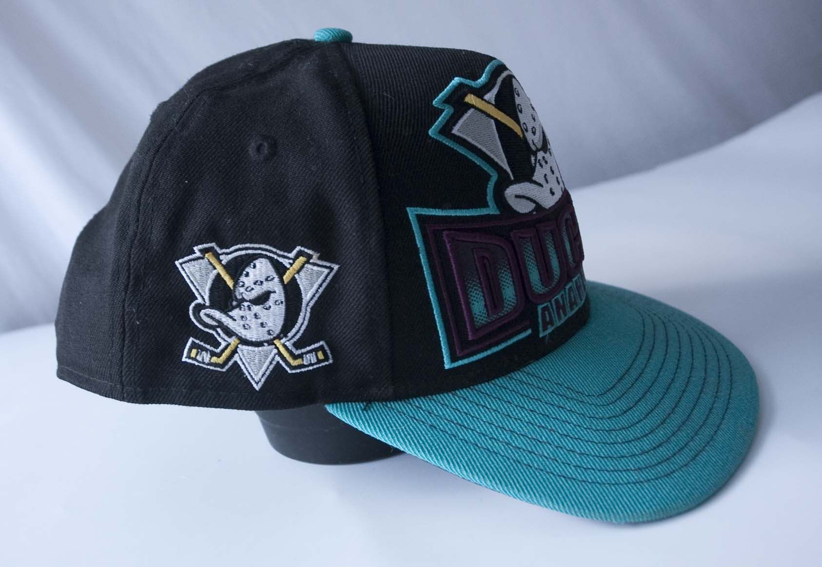 NHL × New Era Anaheim Ducks Big Logo SnapBack Hat Cap Wool 9Fifty New Era Size ONE SIZE - 1 Thumbnail