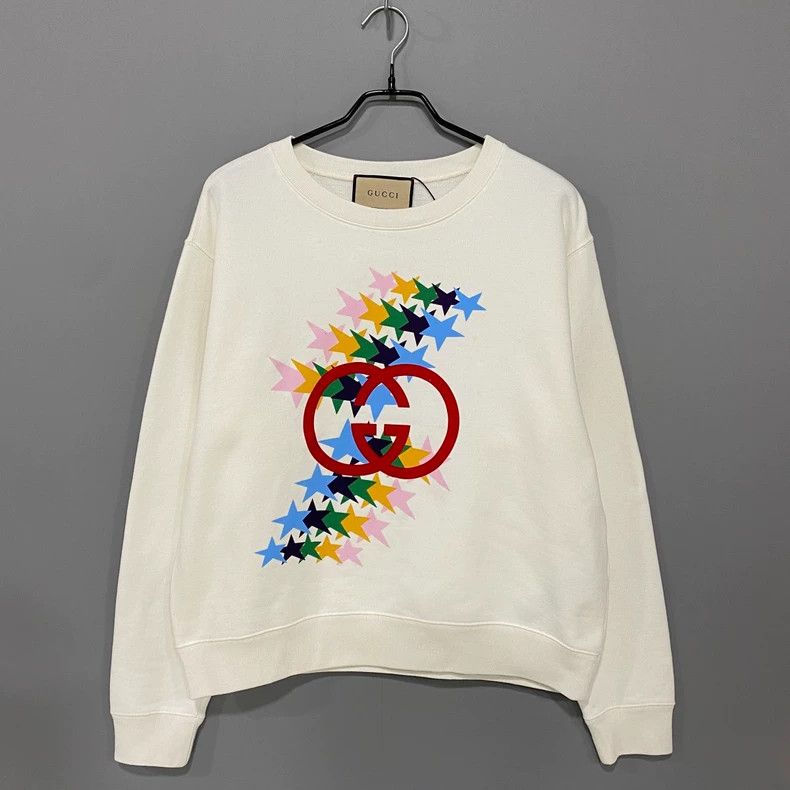 Gucci Gucci Dazzling double g star sweatshirt Size US XS / EU 42 / 0 - 1 Thumbnail
