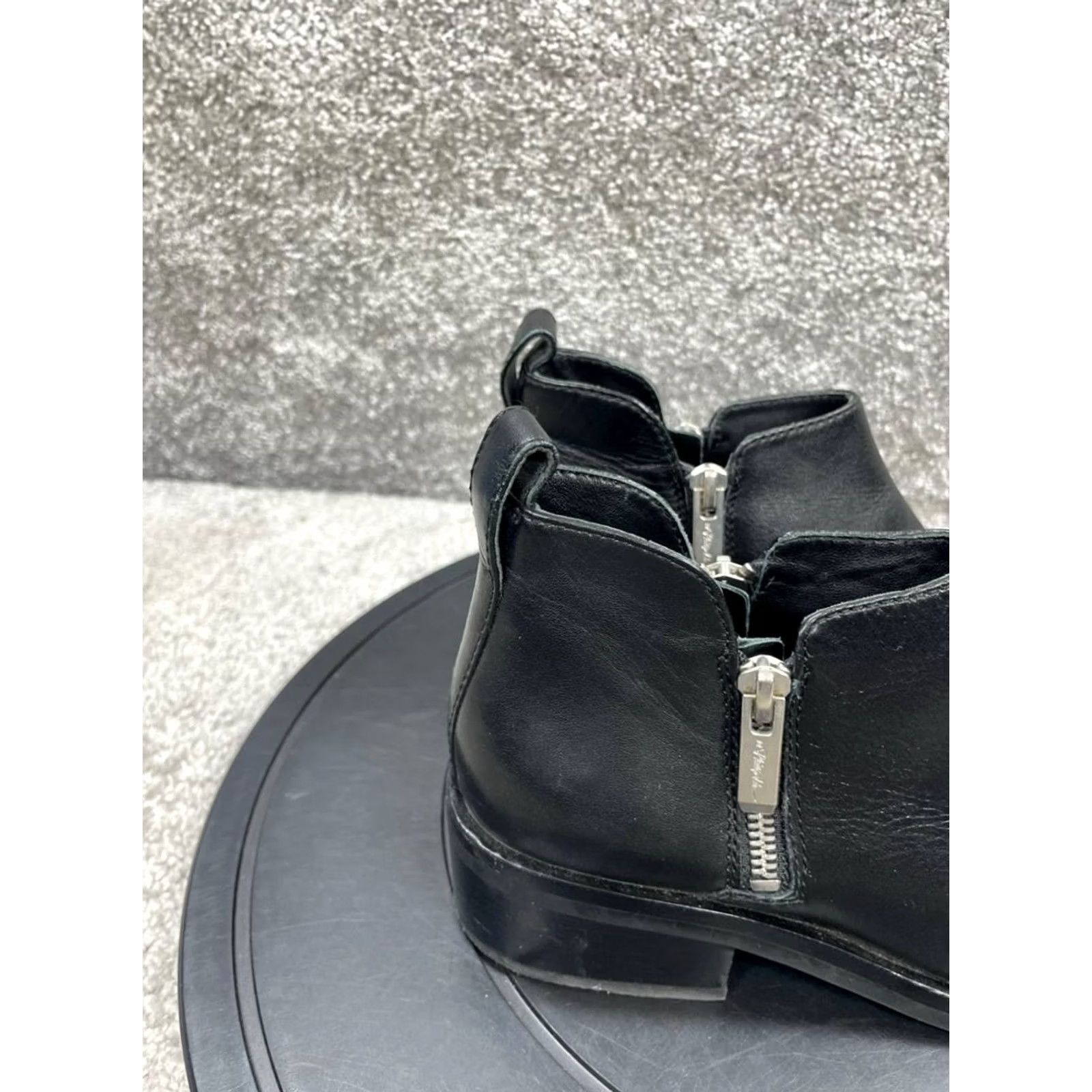 3.1 Phillip Lim 3.1 Phillip Lim Alexa Boot Womens Black Leather Ankle Zip Bootie Size 35 Eu 4 Us Size US 4 / IT 34 - 3 Thumbnail