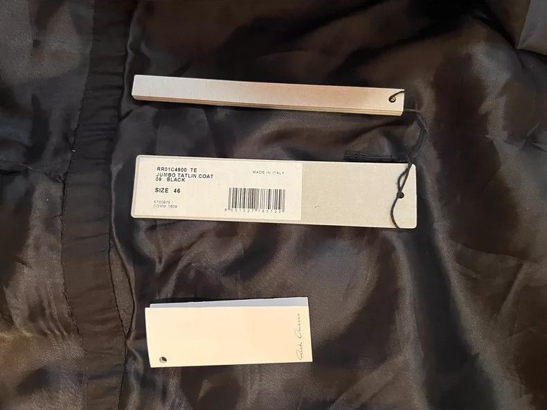 Rick Owens Rick Owens Shoulder pad coat-2505 Size US S / EU 44-46 / 1 - 3 Thumbnail