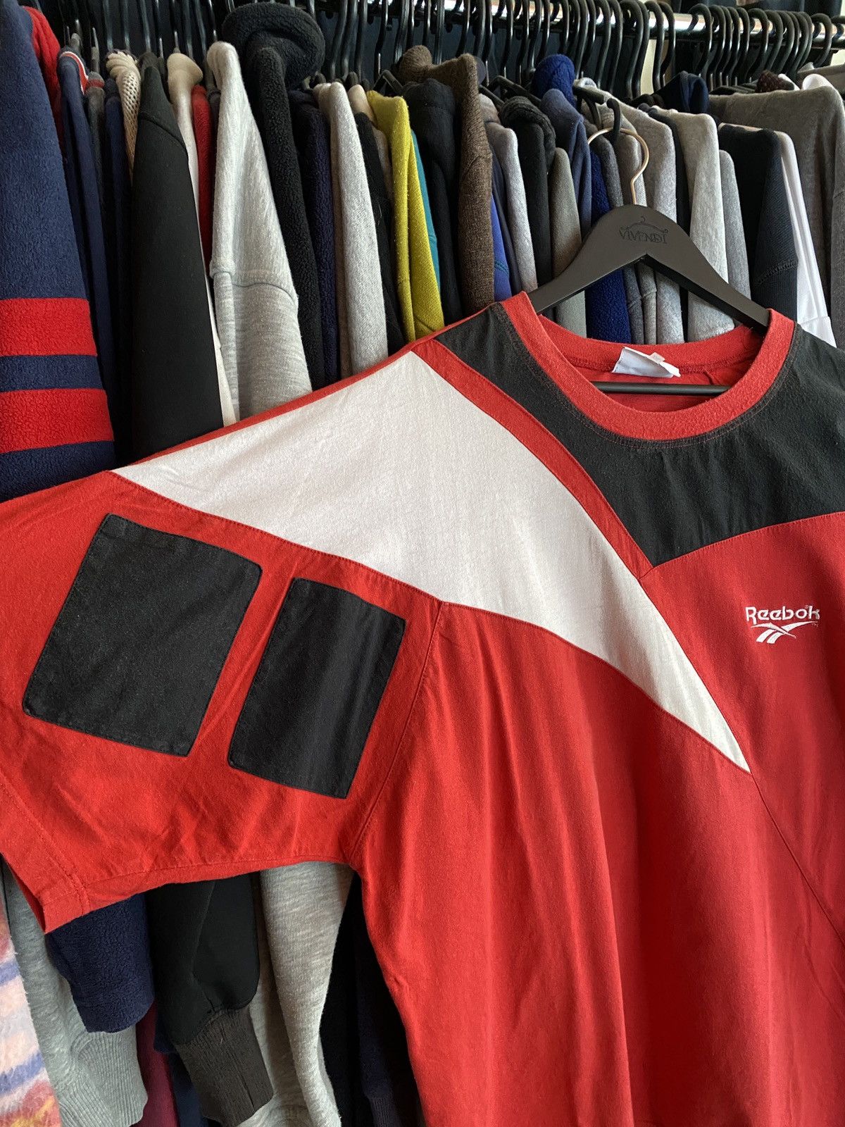 Reebok VINTAGE REEBOK BIG LOGO BAGGY T-shirt 90s Size US XXL / EU 58 / 5 - 3 Thumbnail