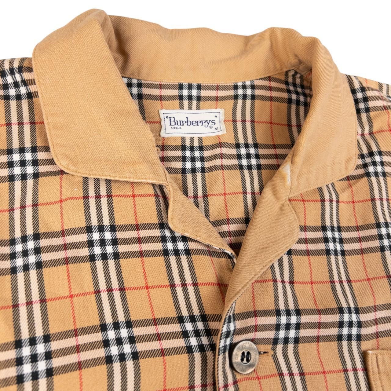 Burberry Burberry Nova Check Button Up Pyjama Shirt Size M Size US M / EU 48-50 / 2 - 4 Thumbnail