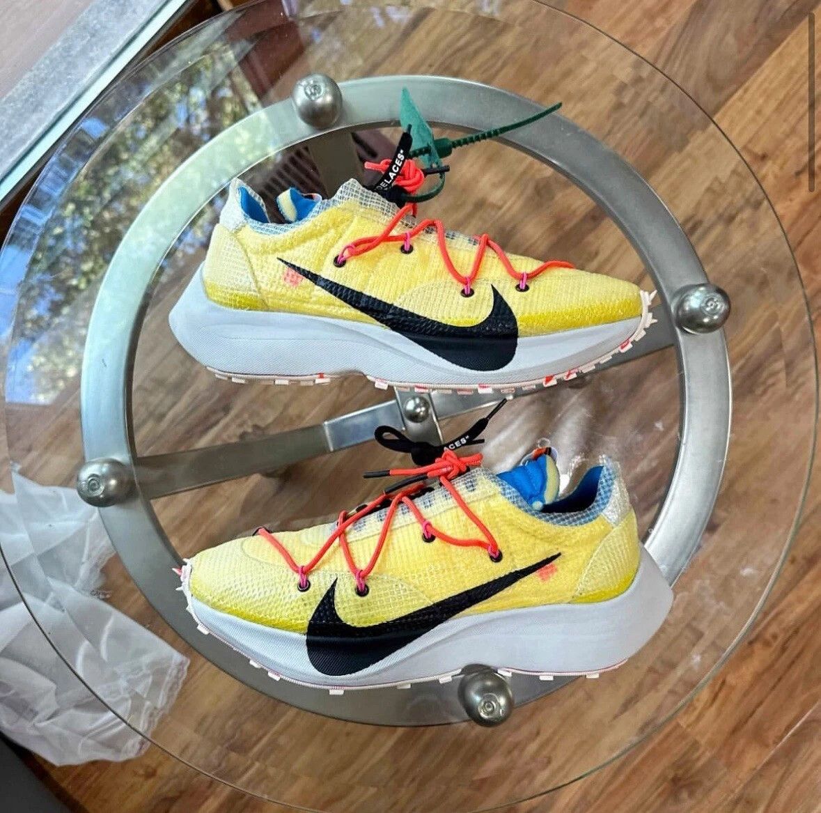 Nike × Off-White Nike Vapor Street Off-White Tour Yellow Size US 11 / EU 44 - 1 Thumbnail