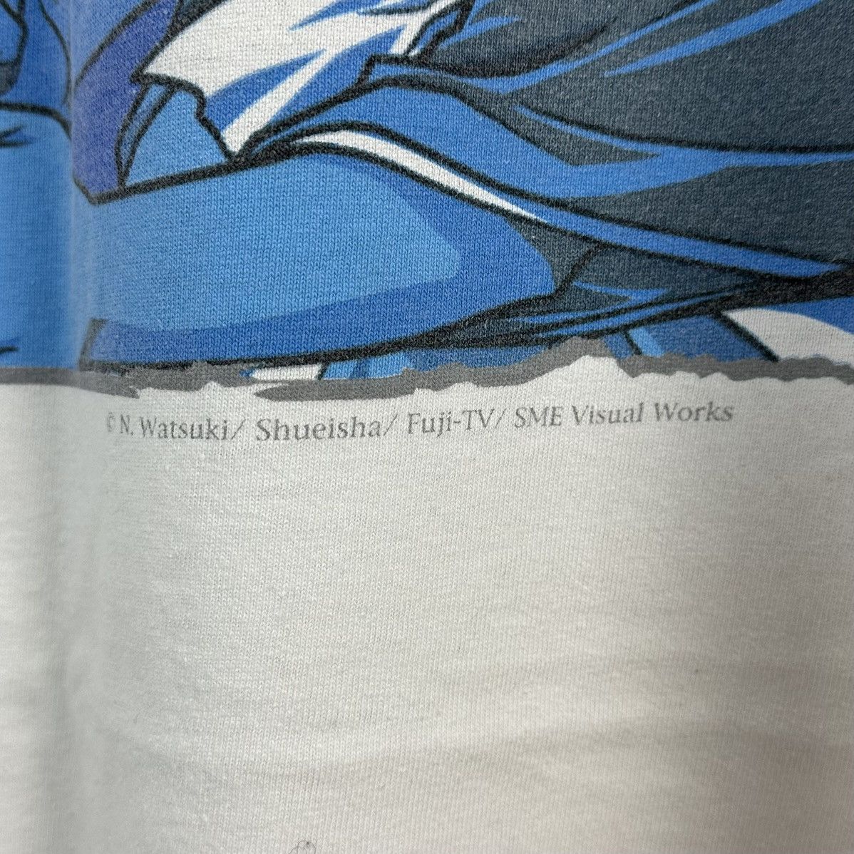 Japanese Brand × Vintage Vintage Rurouni Kenshin T Shirt XXL ODM Hajime Saito Samurai Size US XXL / EU 58 / 5 - 6 Thumbnail