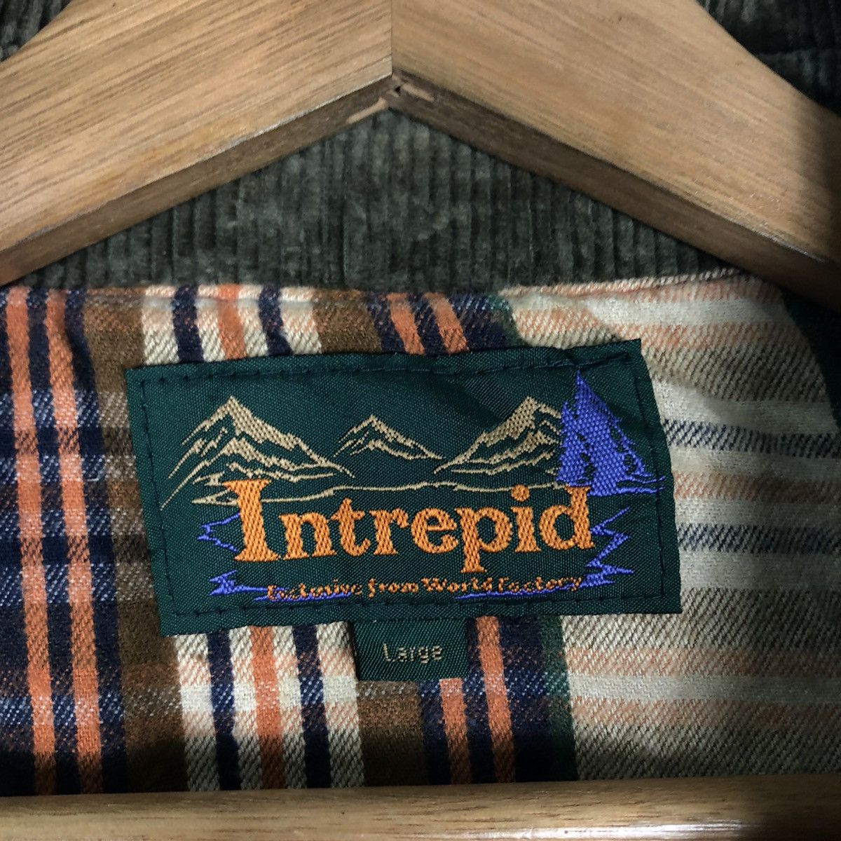 Japanese Brand 🔥90’s Intrepid Chore Jacket Cargo Blanket Lining Tartan Size US L / EU 52-54 / 3 - 15 Thumbnail
