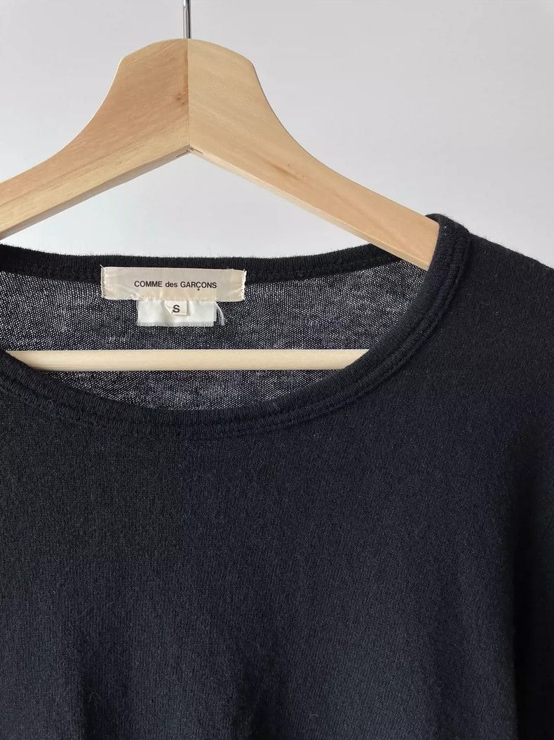Comme des Garcons Comme Des Garcons Black Cutout Long Sleeve Tee Size S / US 4 / IT 40 - 3 Thumbnail