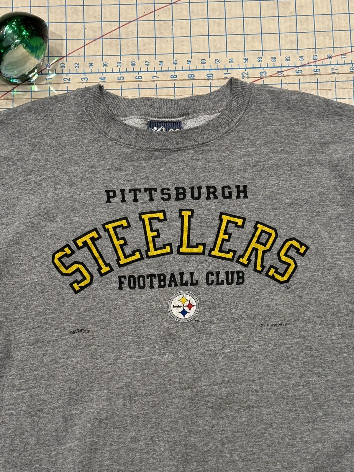 NFL Vintage Lee Sport Pittsburg Steelers Crewneck Sweater XXL Size US XXL / EU 58 / 5 - 4 Thumbnail