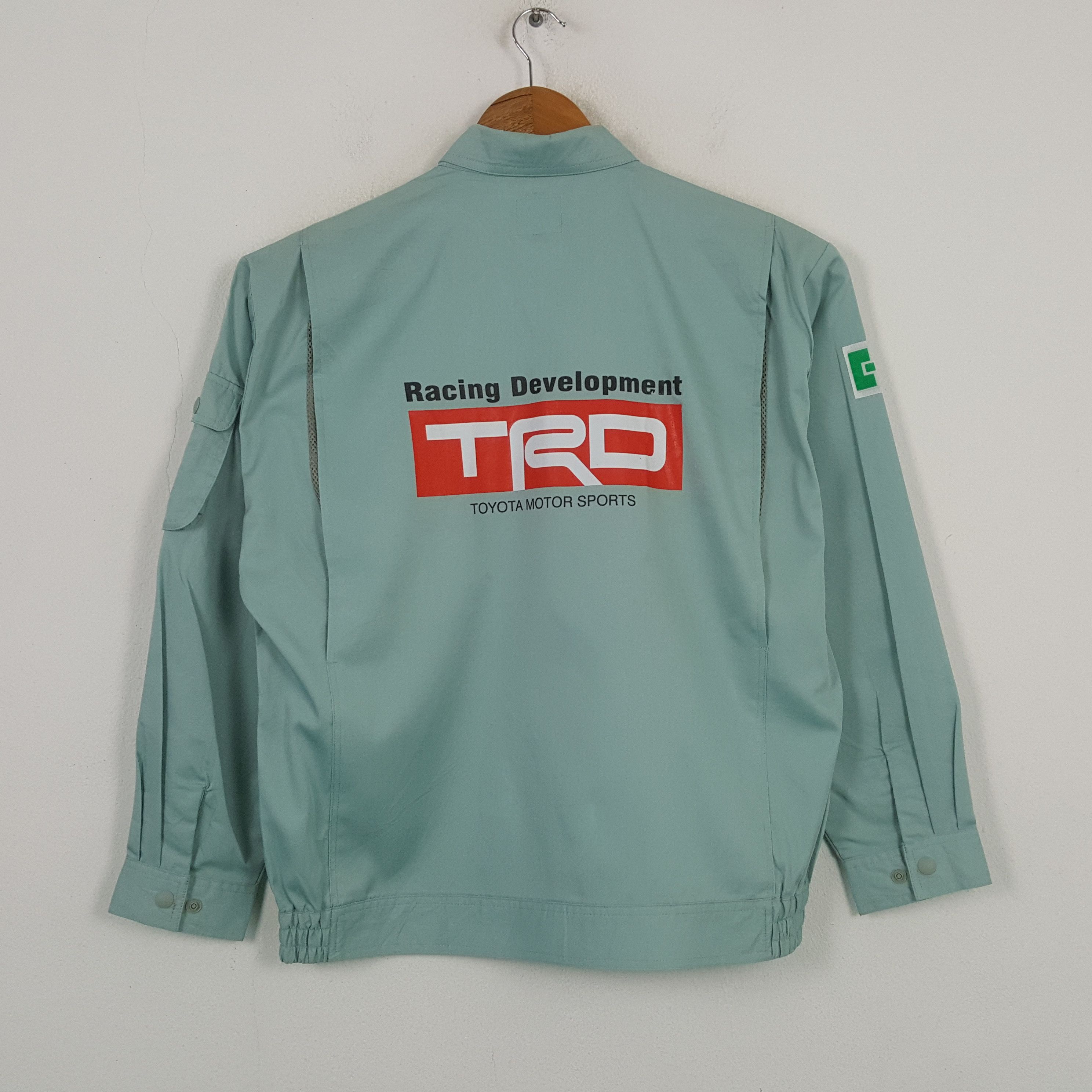 Japanese Brand × Vintage Vintage TRD TOYOTA Japan Racing Custom Jacket C296N14 Size US L / EU 52-54 / 3 - 1 Thumbnail