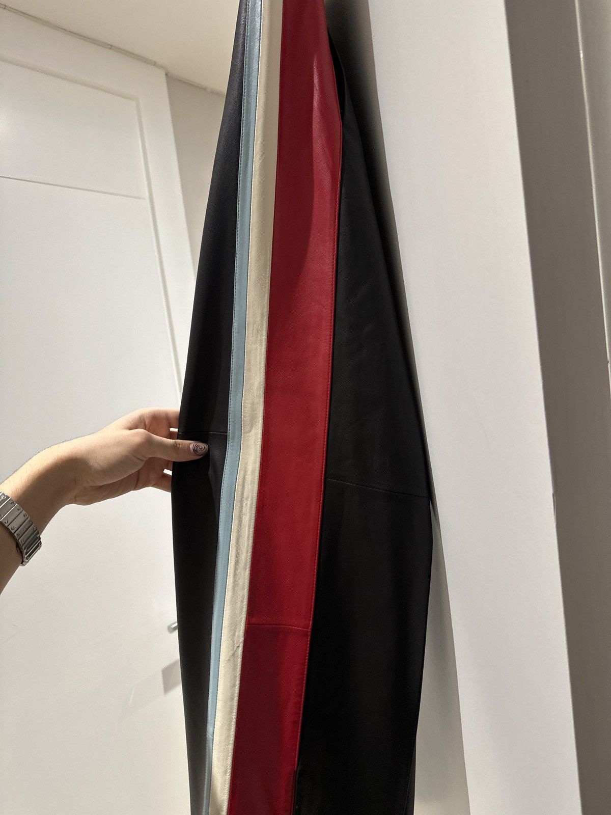 Nahmias 1600$ Nahmias Leather pants Size US 34 / EU 50 - 3 Thumbnail