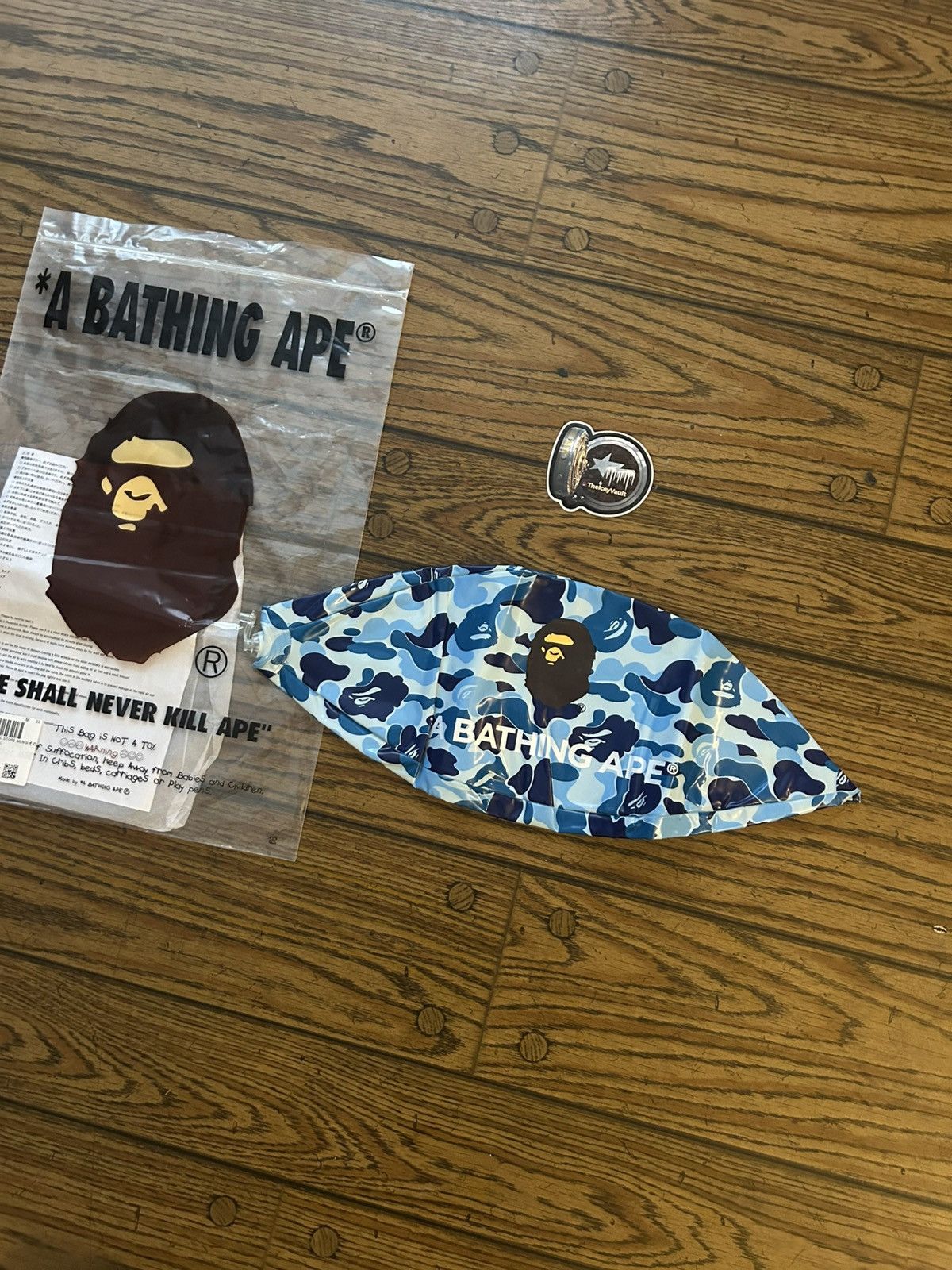 Bape Blue ABC Camo Beach Ball
